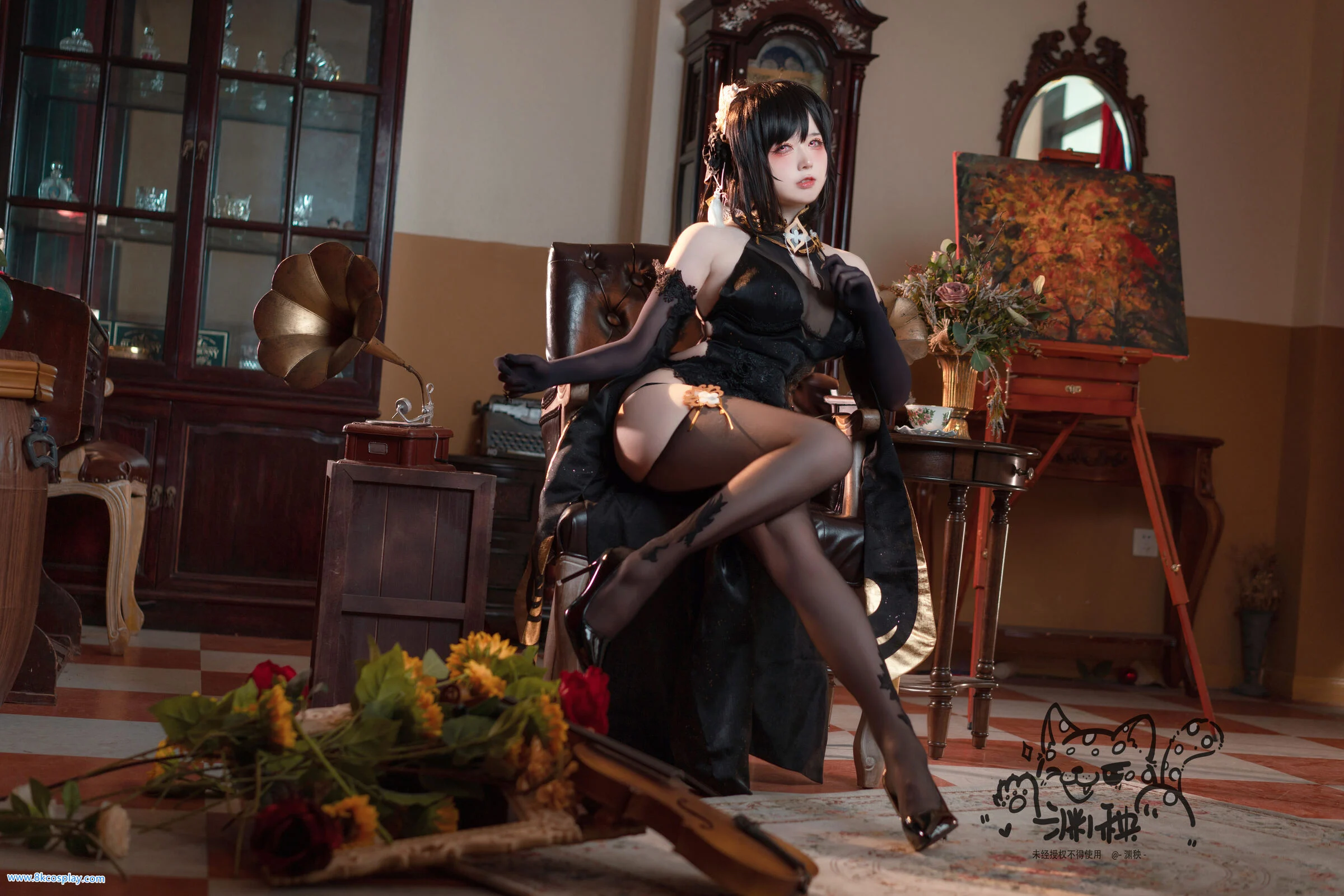 Đọc truyện hentai Tuyển tập Albums siêu phẩm Cosplay - Chap 415 - [Yuan Yang] Azur Lane Qi Pao