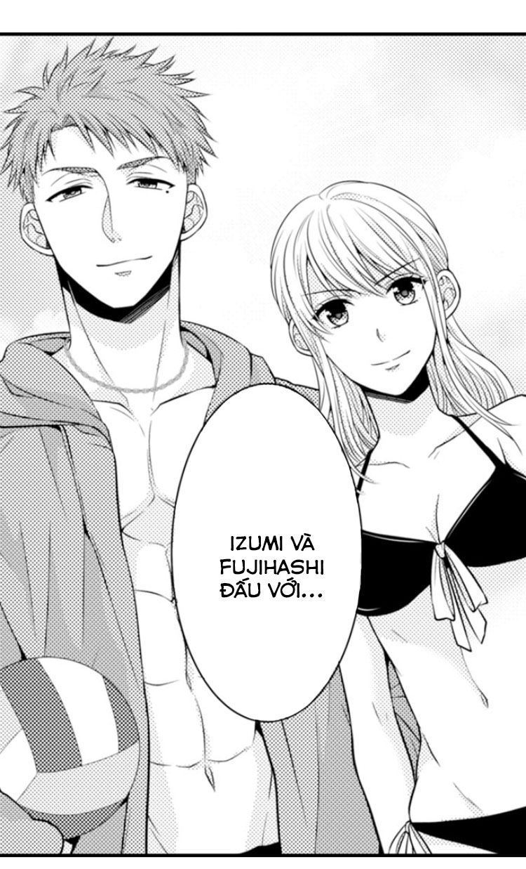 Đọc truyện hentai Ngọn lửa trong tầm tay - Chapter 28: Bóng chuyền bãi biển