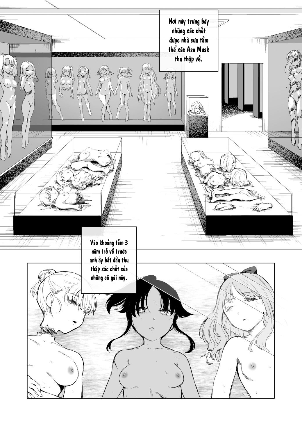 Đọc truyện hentai Bảo tàng xác chết - Oneshot