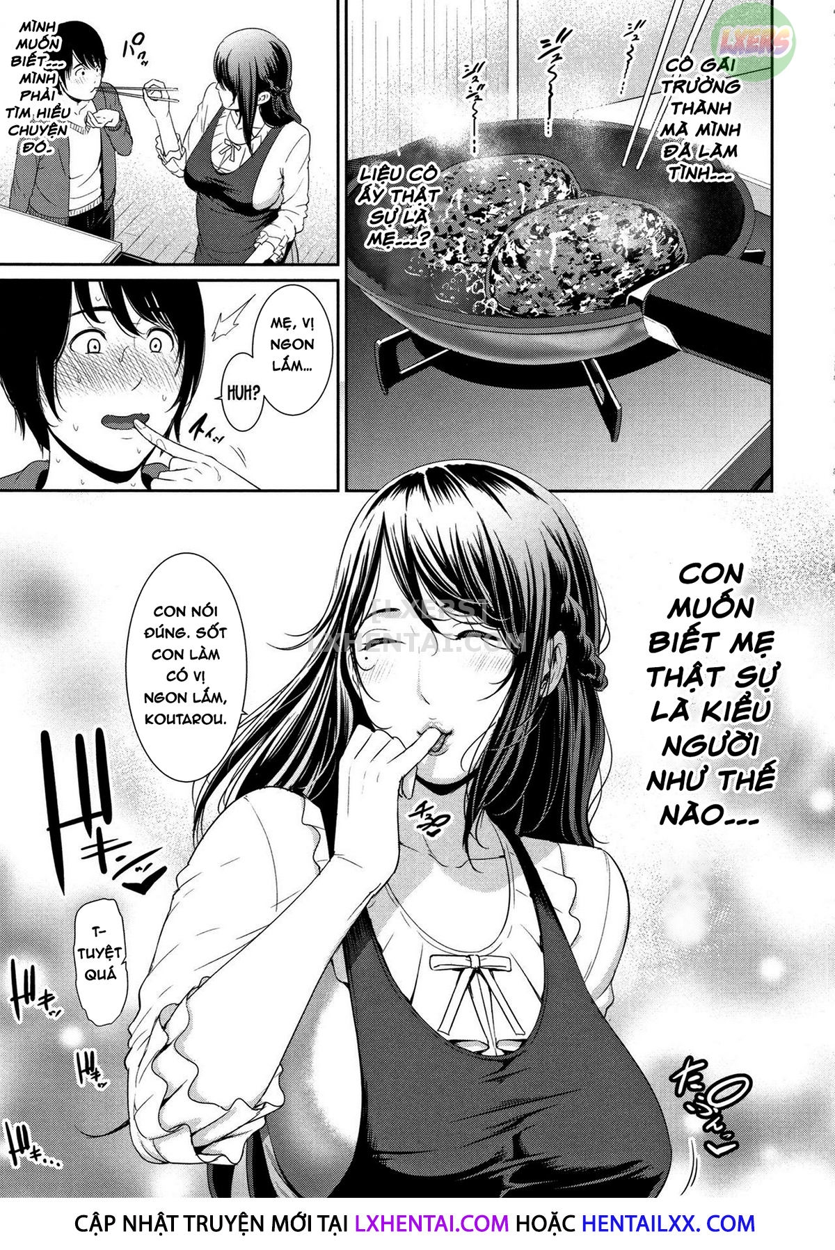 Đọc truyện hentai Drowning in Sex With Mom - Chap 7