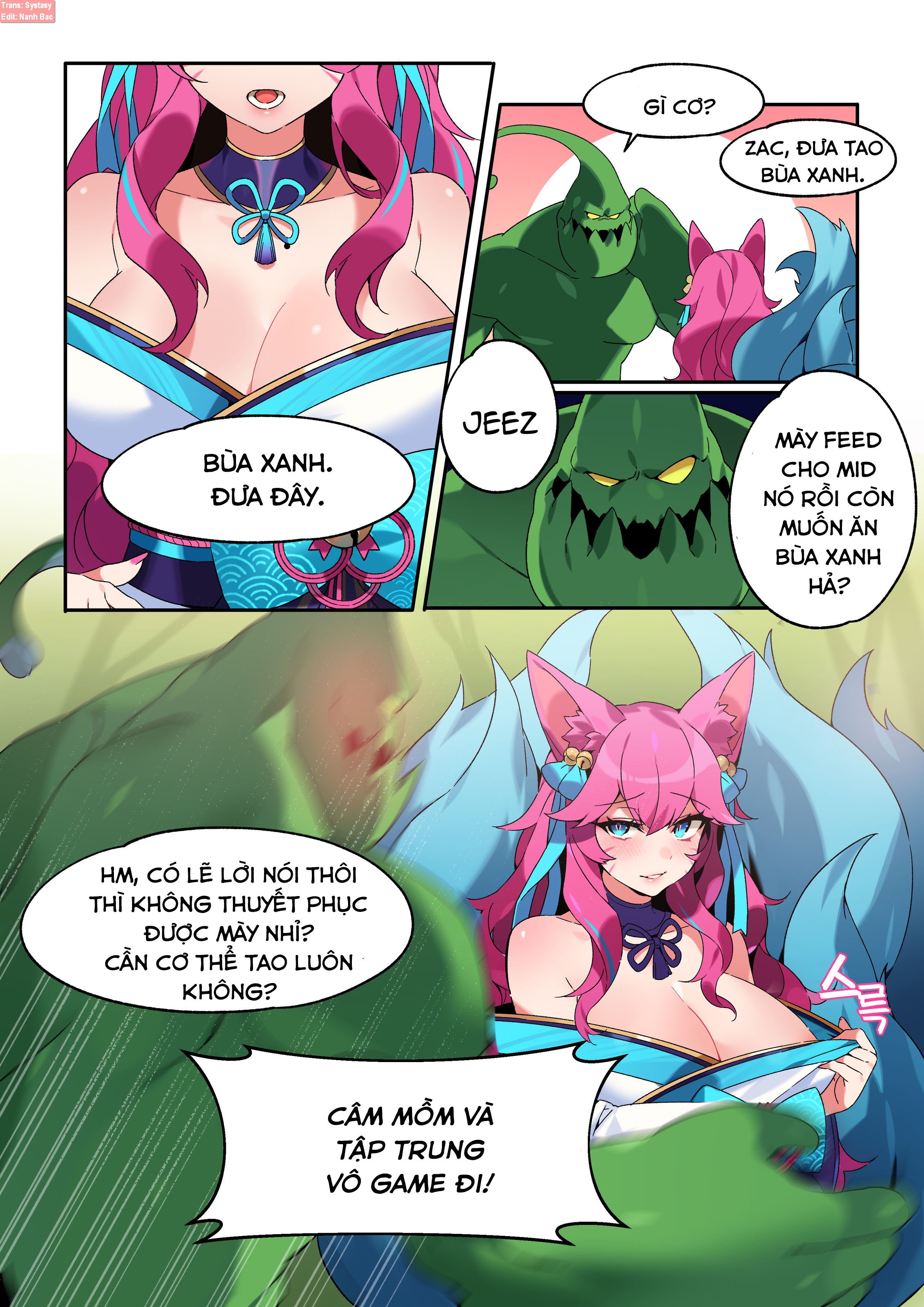 Đọc truyện hentai Ahri - Chap 1