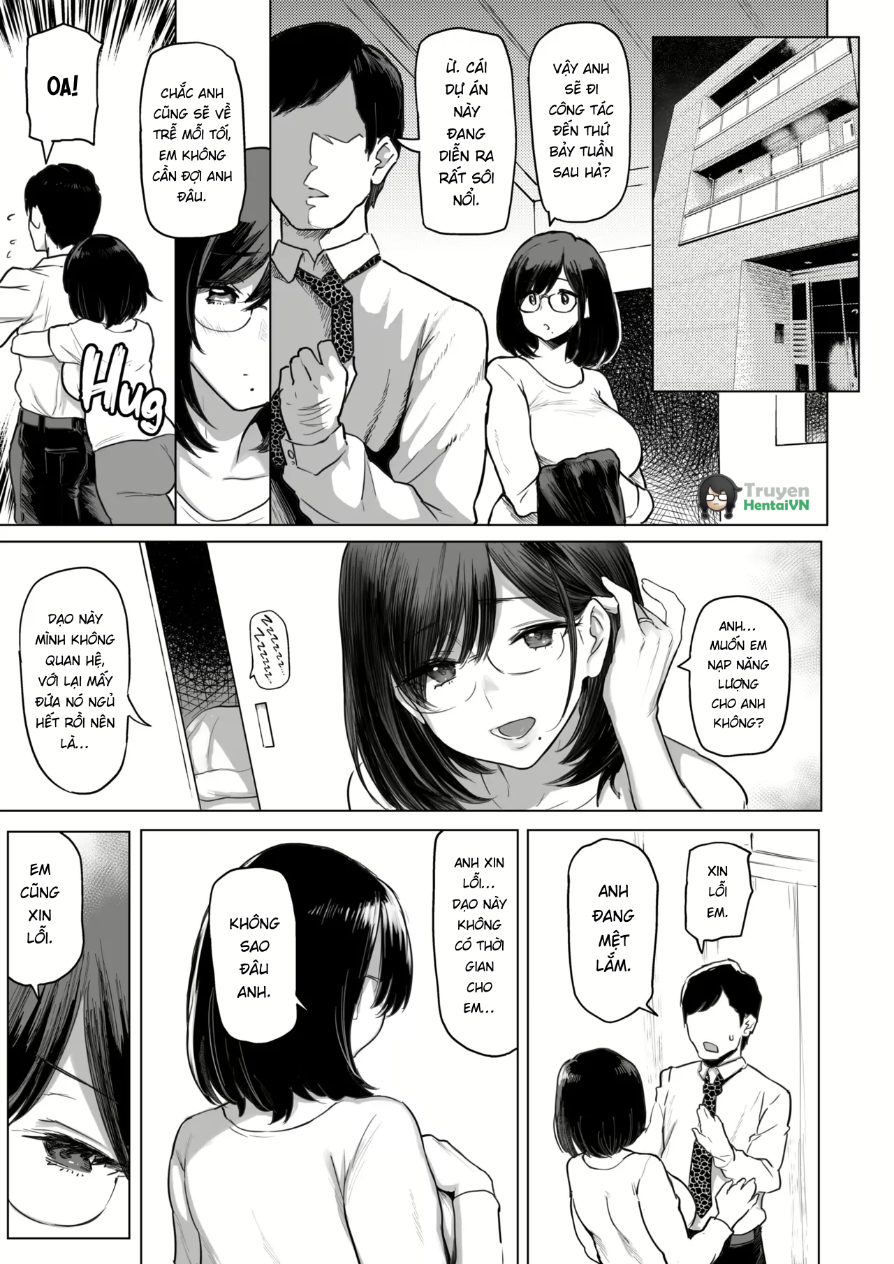 Đọc truyện hentai Hitozuma Haramu - Oneshot