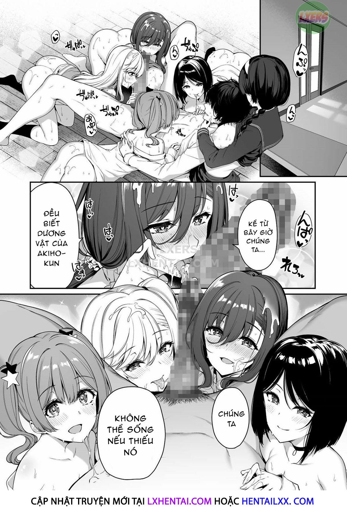 Đọc truyện hentai InCha Couple Ga You Gal-Tachi To SEX Training Suru Hanashi - Chap 3