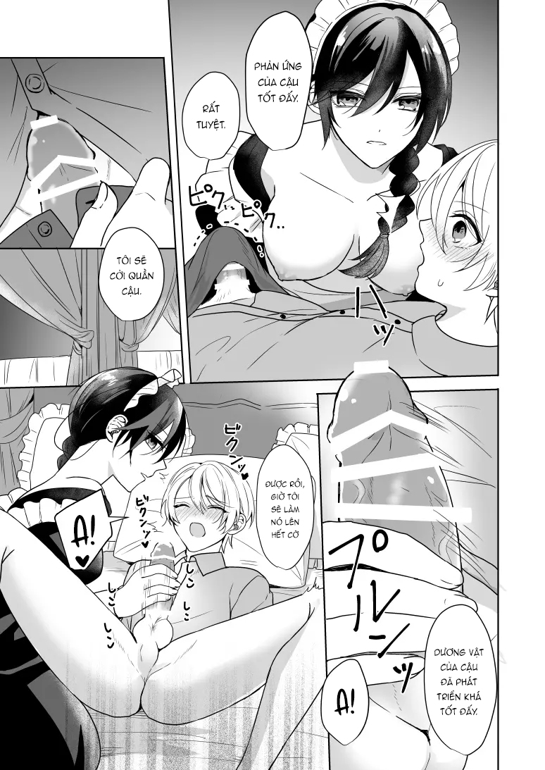 Đọc truyện hentai Xin hãy để việc đó cho tôi thưa chủ nhân - Oneshot