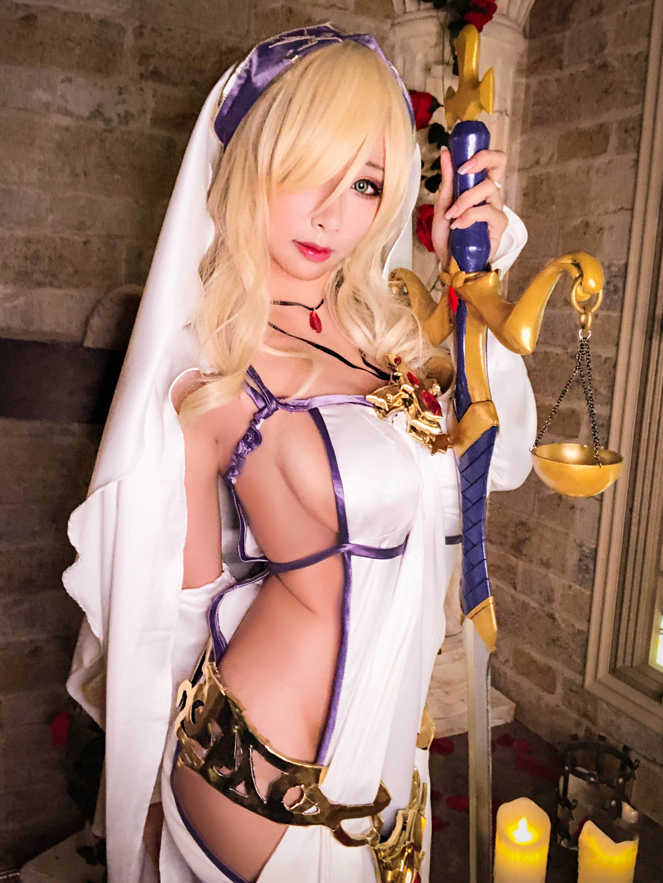 Đọc truyện hentai Tuyển tập Albums siêu phẩm Cosplay - Chap 807 - Hane Ame - Sword Maiden