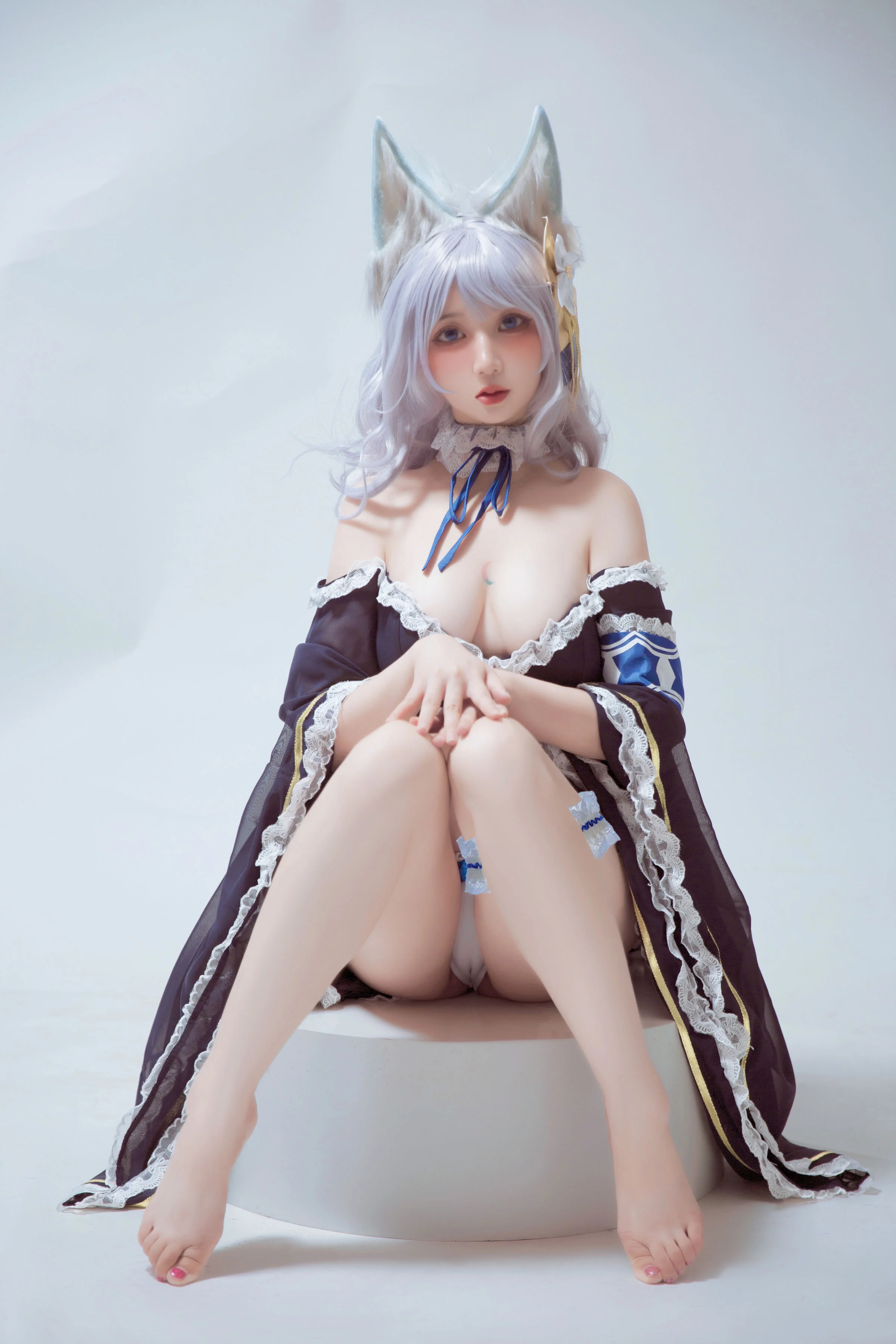 Đọc truyện hentai Tuyển tập Albums siêu phẩm Cosplay - Chap 585 - Ruby dip sauce Meimei - Azur Lane Shinano painter pajamas