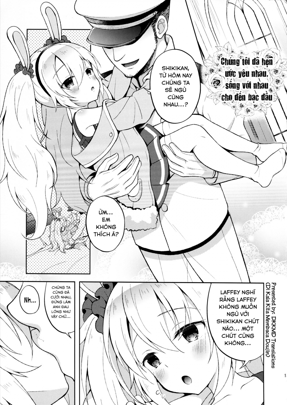 Đọc truyện hentai AzuLan no Chicchai Ko to H Shitai Hon - Oneshot [Fix lỗi]