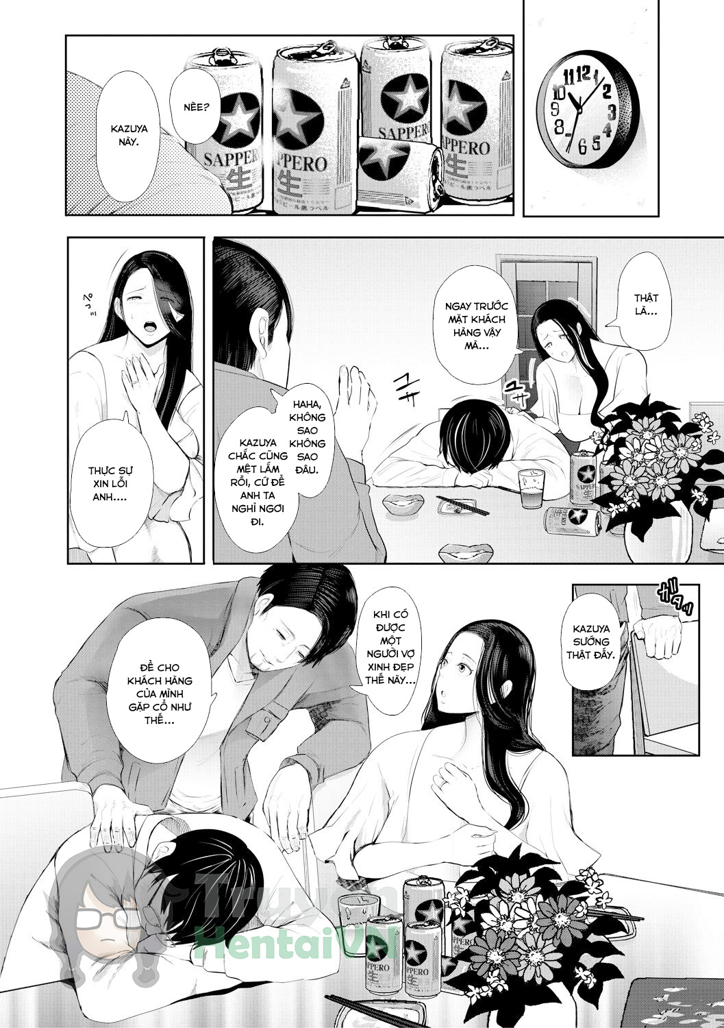 Đọc truyện hentai Netorareta Hitozuma [JP] - Chap 1