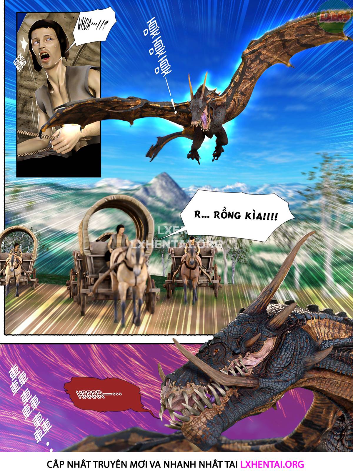 Đọc truyện hentai The Rose Fall Into Darkness - Chap 4