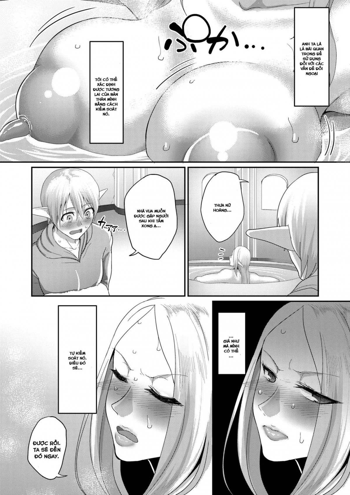 Đọc truyện hentai Takabisha Elf Kyousei Konin - Chap 2