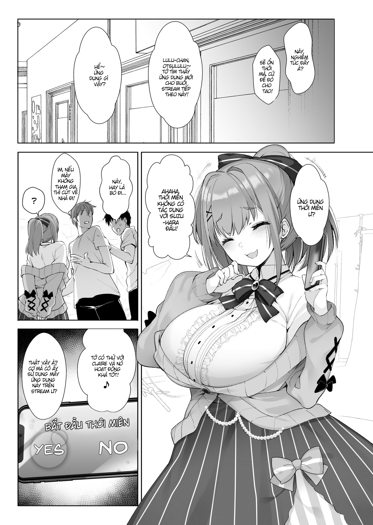 Đọc truyện hentai Suzuhara Lulu và ứng dụng bí ẩn - Oneshot