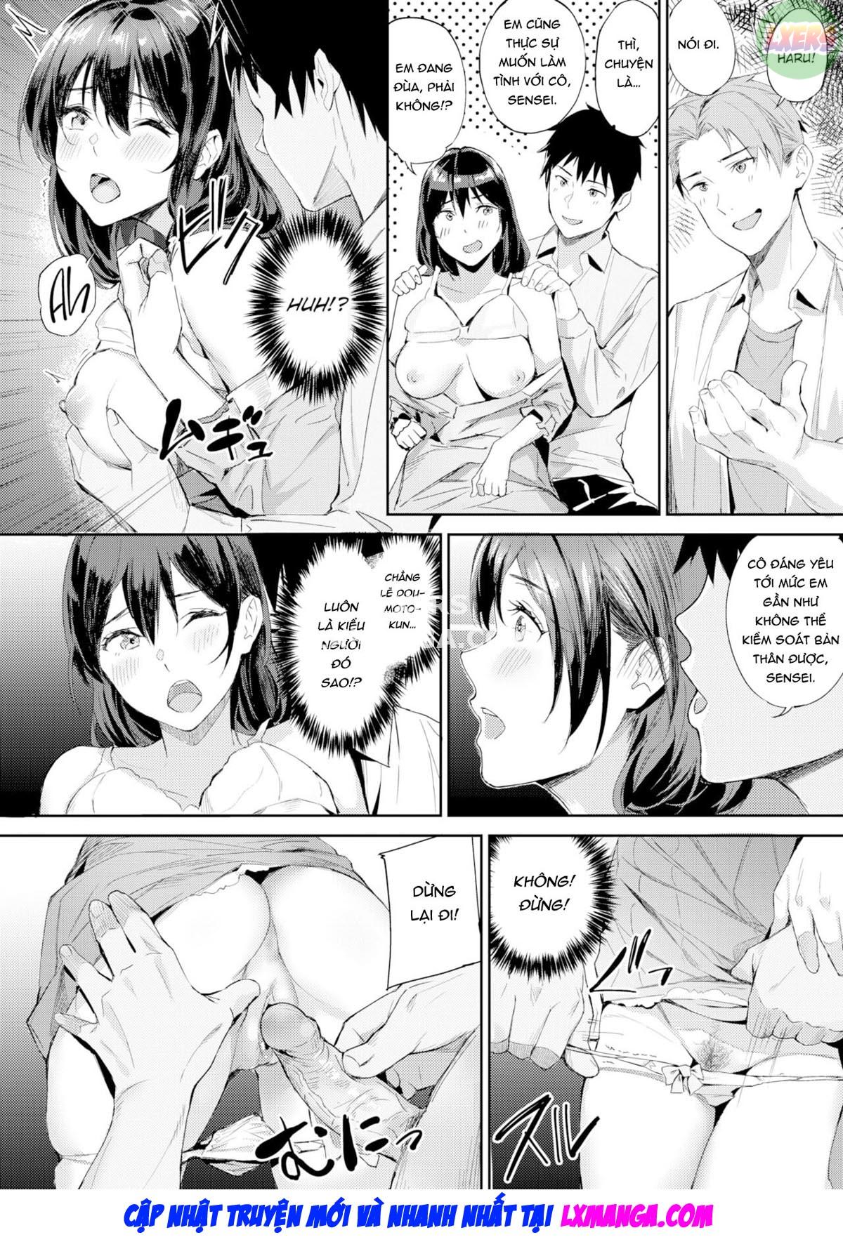 Đọc truyện hentai Nữ giáo viên mắc kẹt - Oneshot