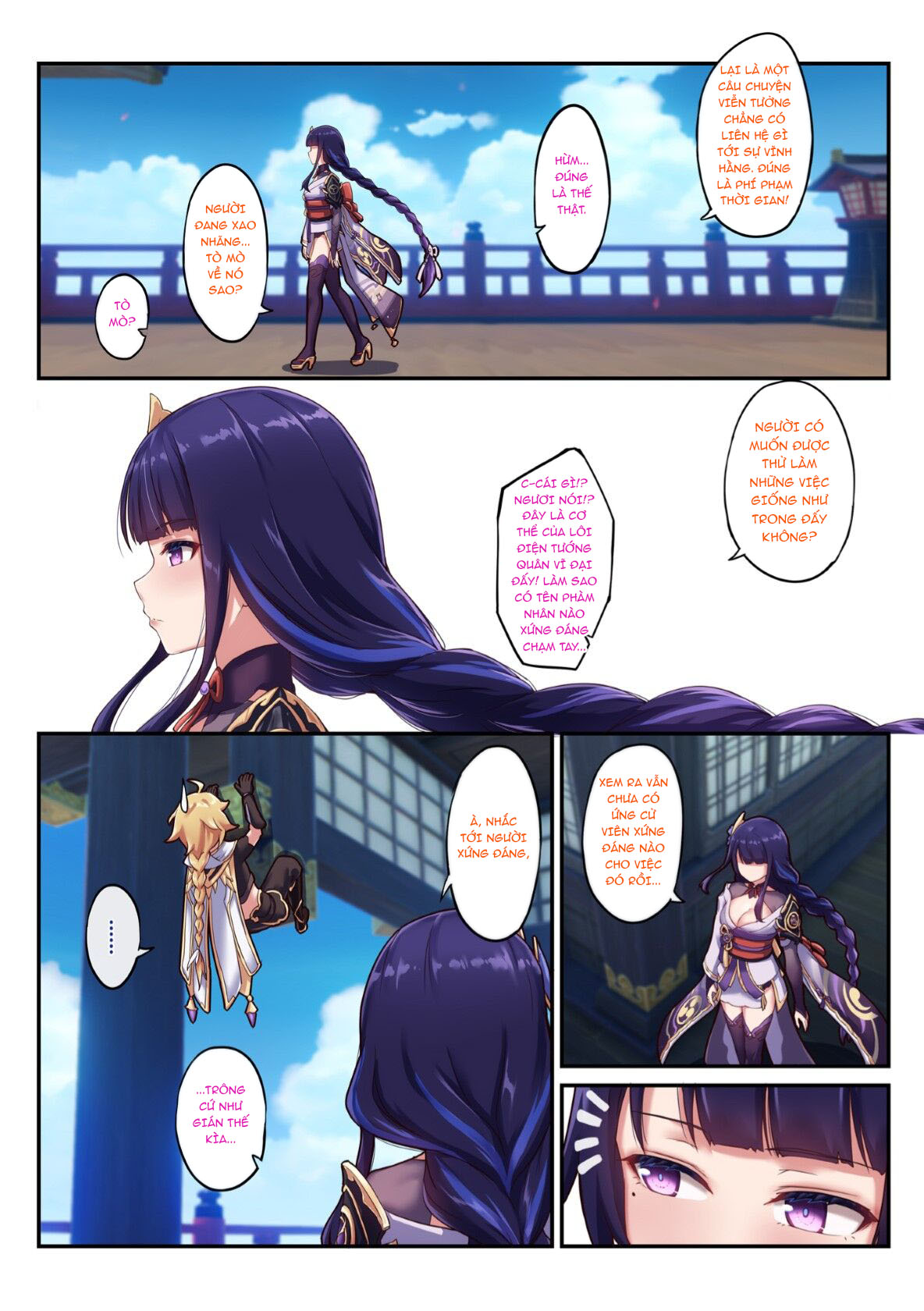 Đọc truyện hentai Lôi Thần Non Nớt - Oneshot