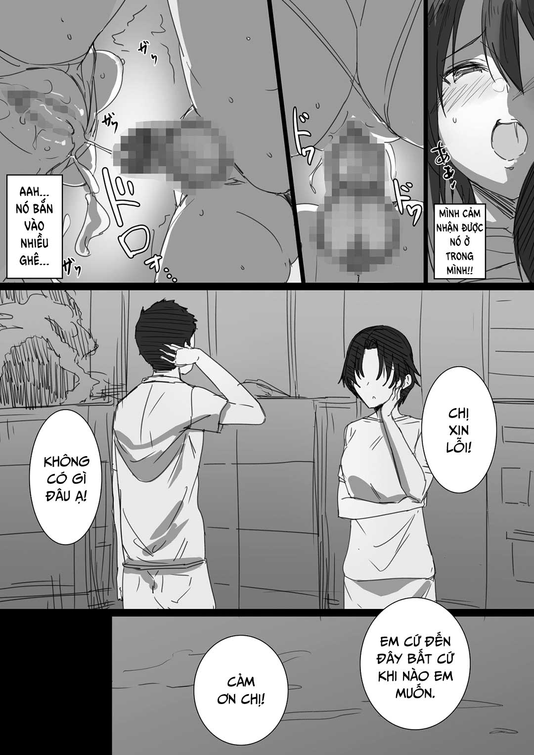 Đọc truyện hentai Người dì tôi yêu đã bỏ nhà ra đi - Chap 2 - [END]