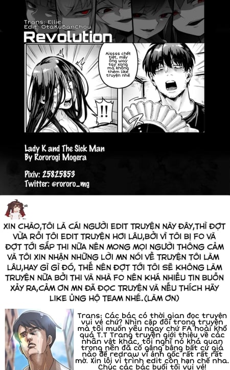 Đọc truyện hentai Nàng K Và Kẻ Bất Hạnh - Chap 3: Extra