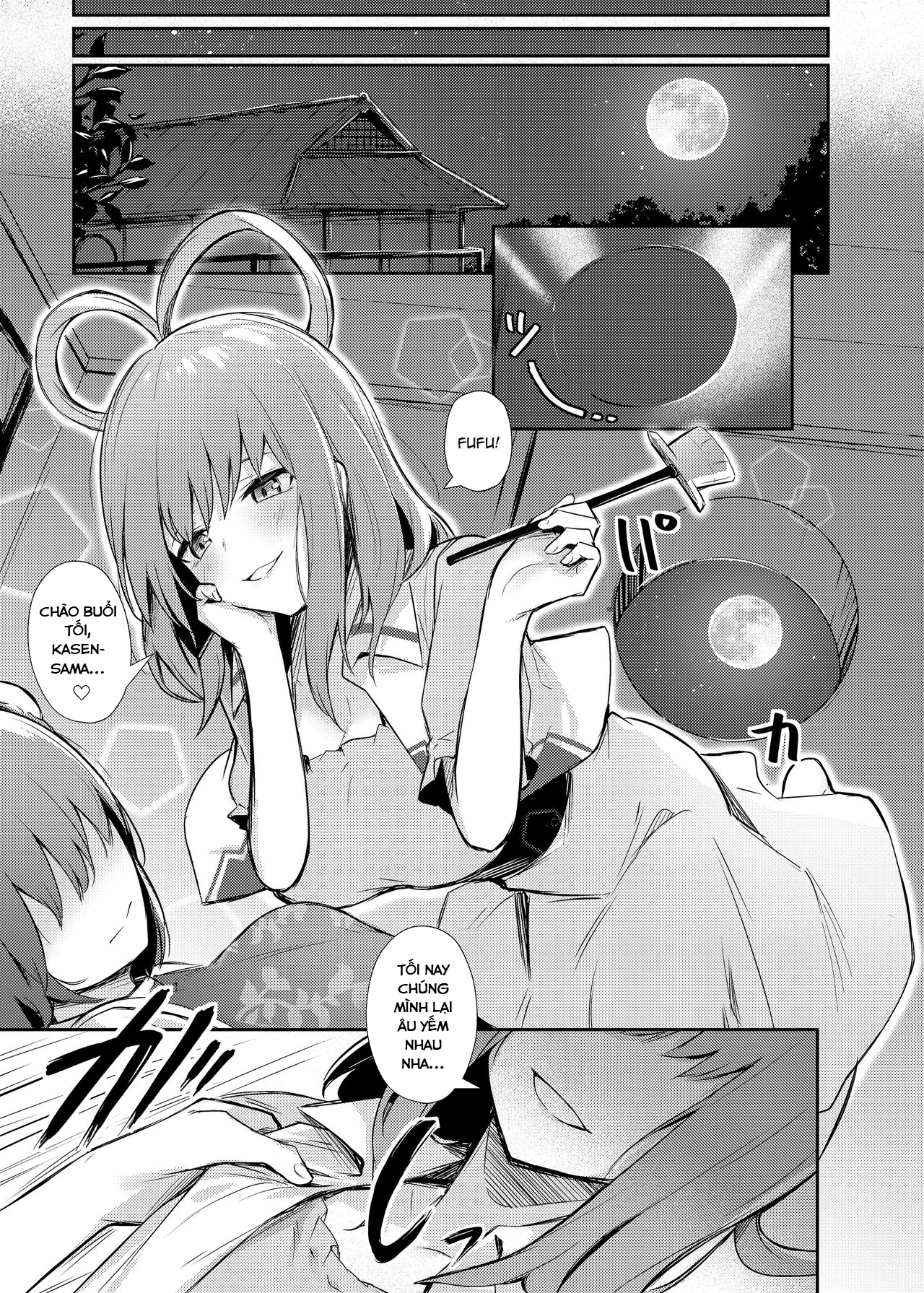Đọc truyện hentai Kasen-chan no Jasen Rouraku Challenge (Touhou Project) - Oneshot