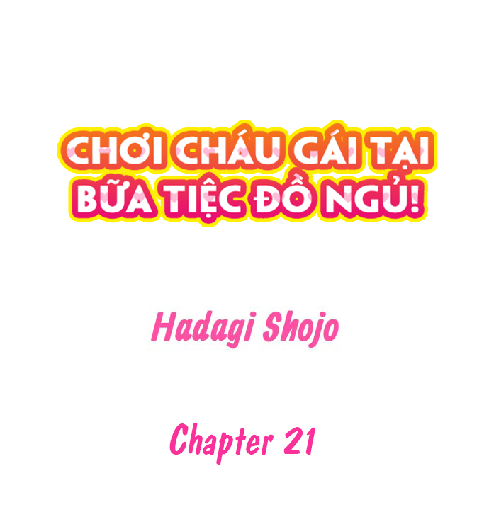 Đọc truyện hentai Chơi cháu gái tại bữa tiệc đồ ngủ! - Chap 21