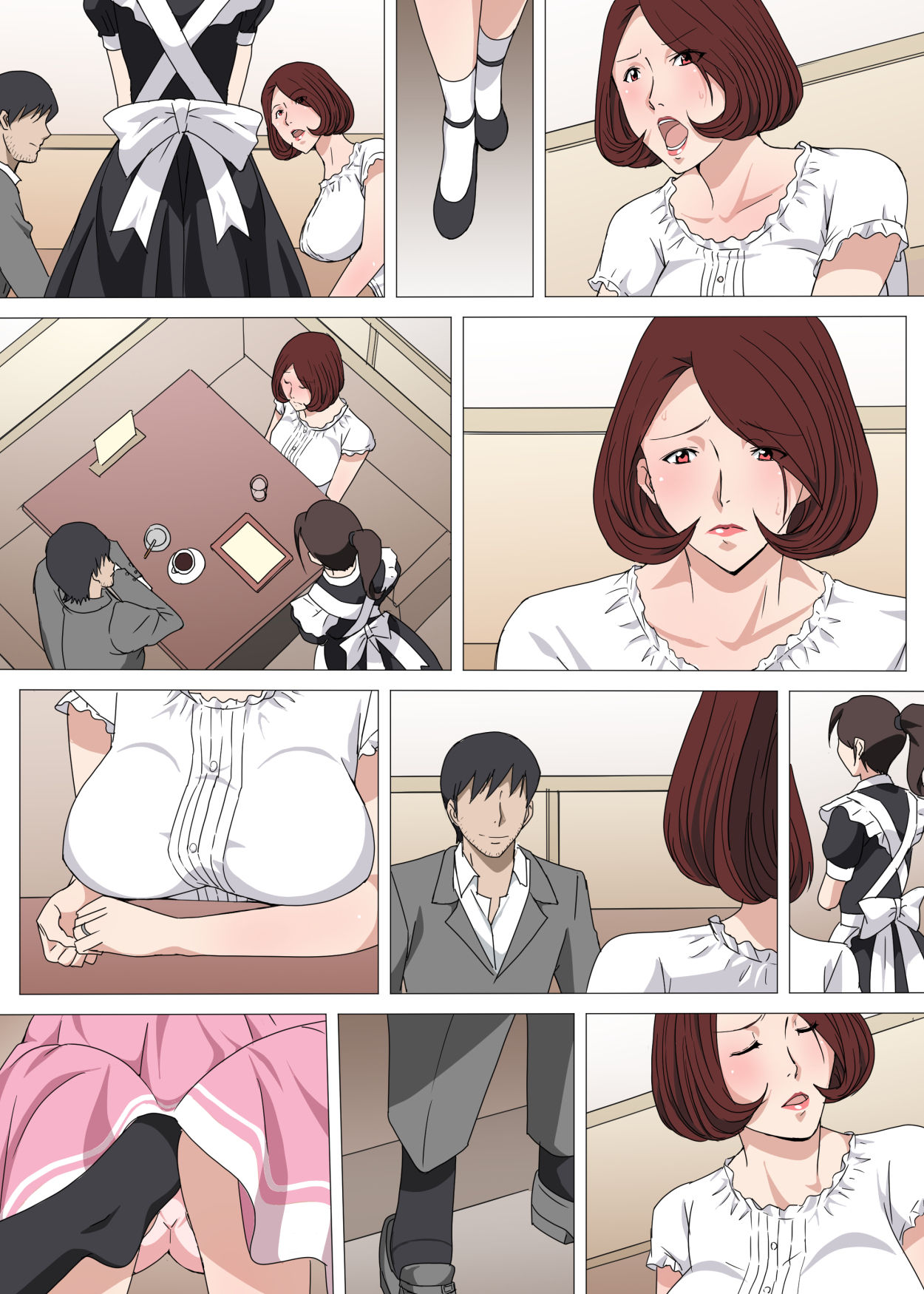 Đọc truyện hentai Oku-san Hajimete no Arbeit - Oneshot