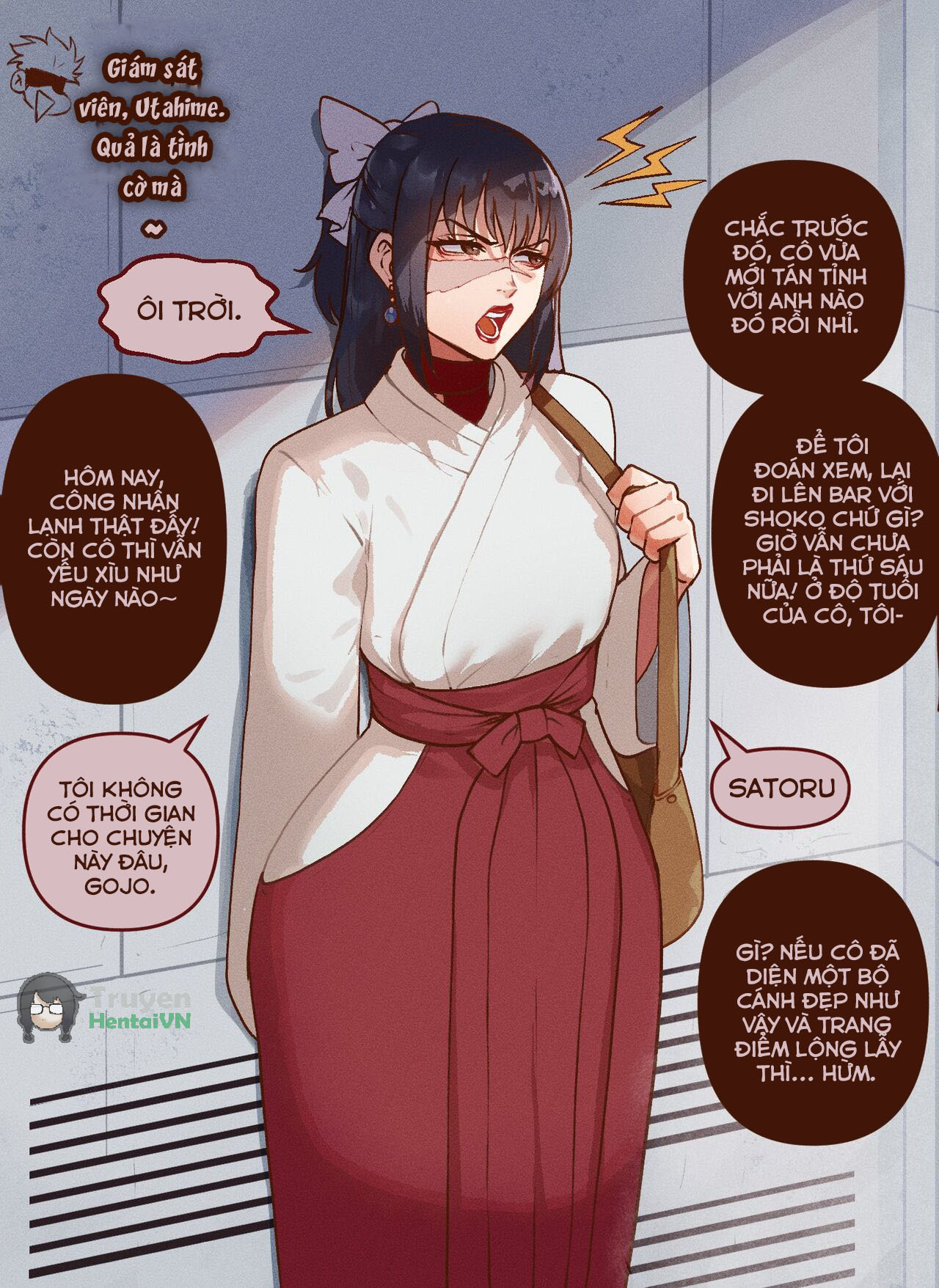 Đọc truyện hentai Gojohime (Jujutsu Kaisen) - Oneshot