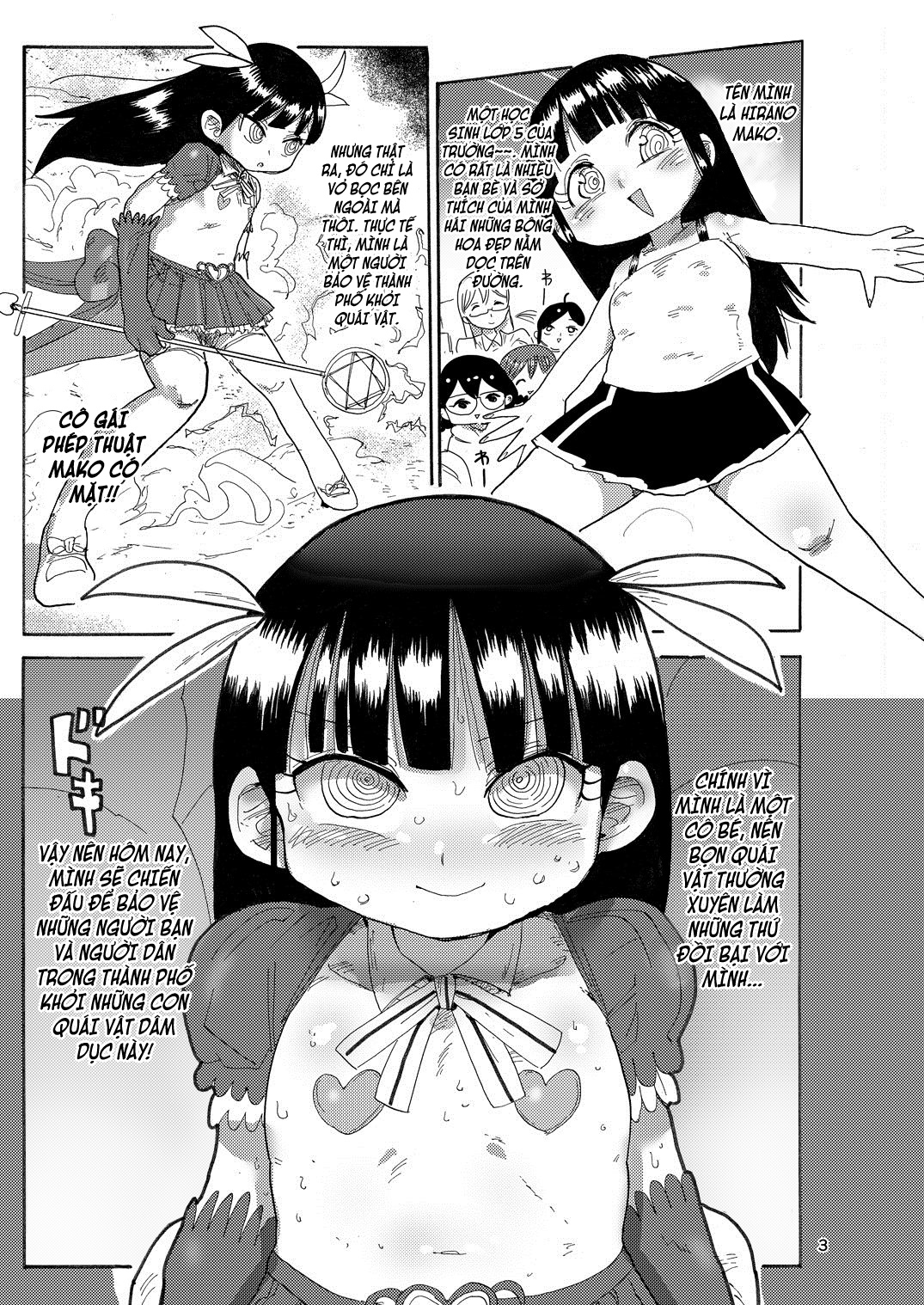 Đọc truyện hentai Cô gái phép thuật Mako - Chap 1