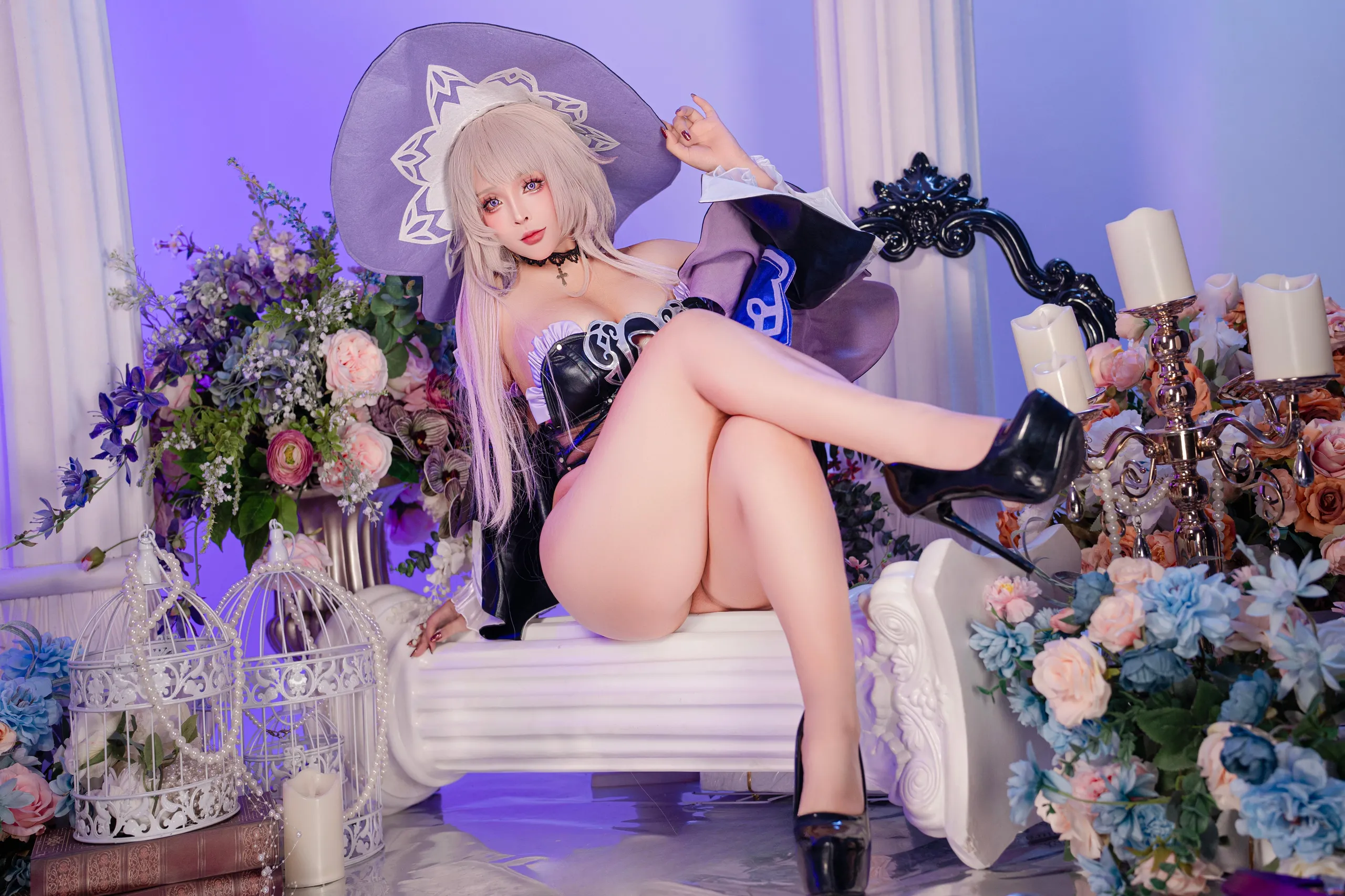 Đọc truyện hentai Tuyển tập Albums siêu phẩm Cosplay - Chap 1075 - Sayo Momo - The Herta (Honkai：Star Rail)