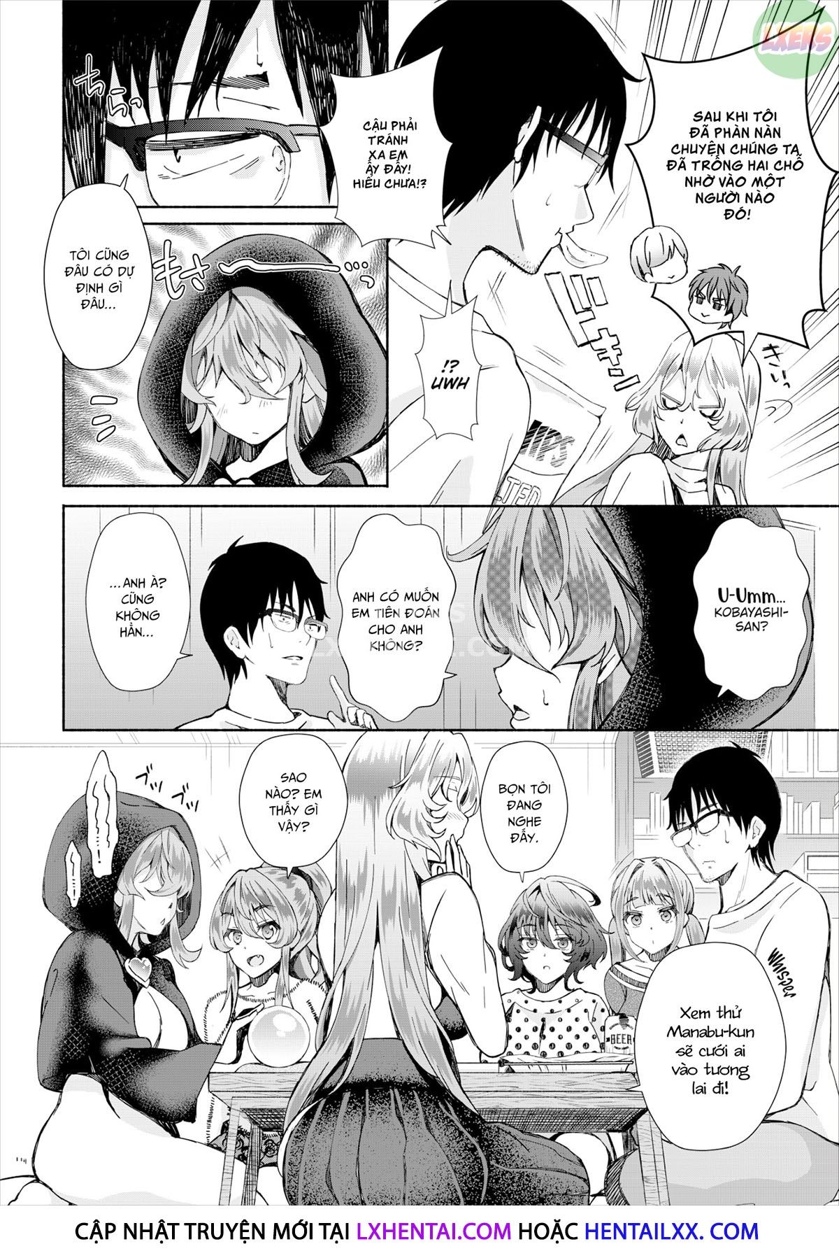 Đọc truyện hentai My Gloomy Self Used These Magic Items to Turn My Share House Into a Harem - Chap 12