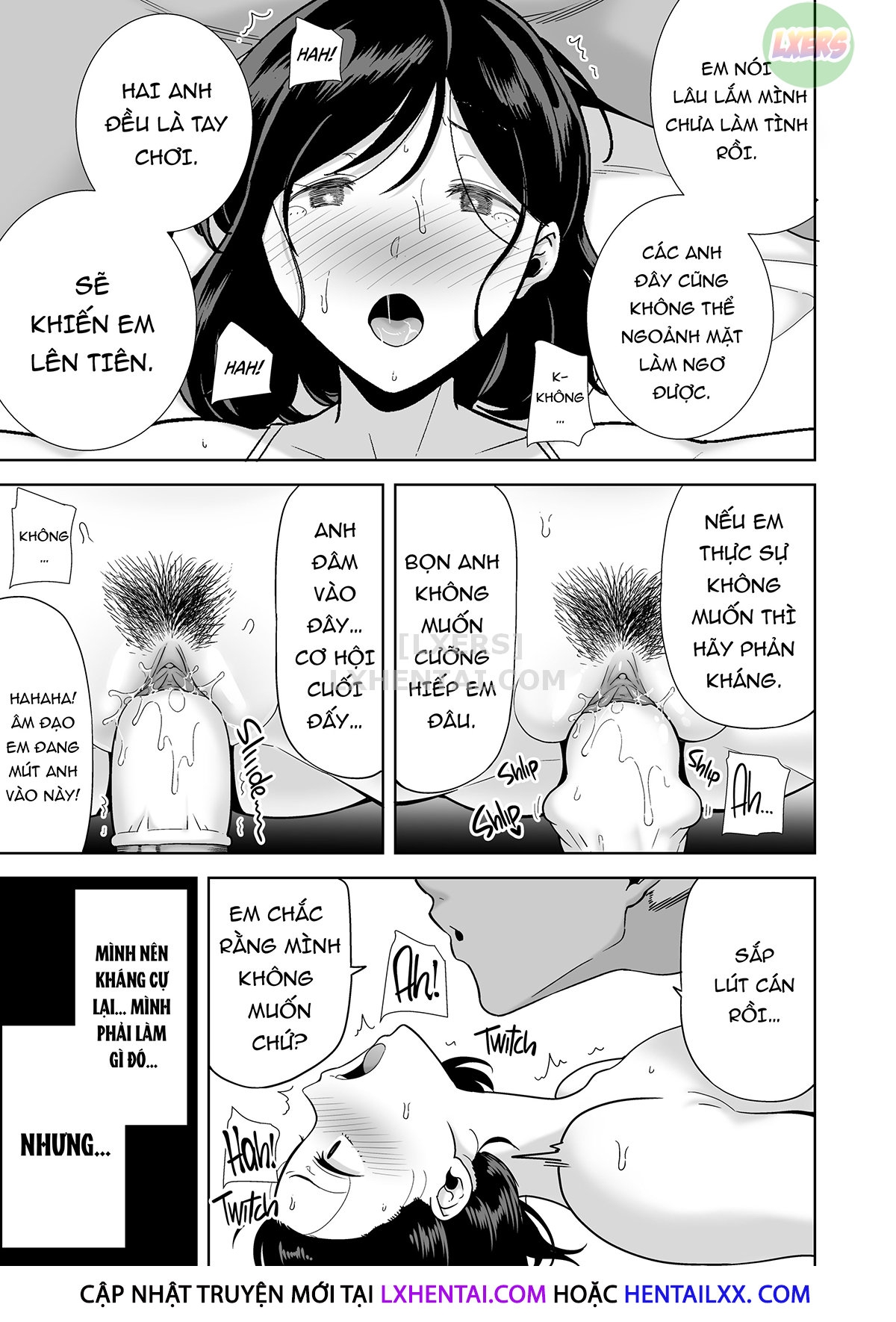 Đọc truyện hentai Natsuzuma ~Natsu, Ryokan, Nanpa Otoko-Tachi Ni Ochita Tsuma~ - Chap 1 - Không che