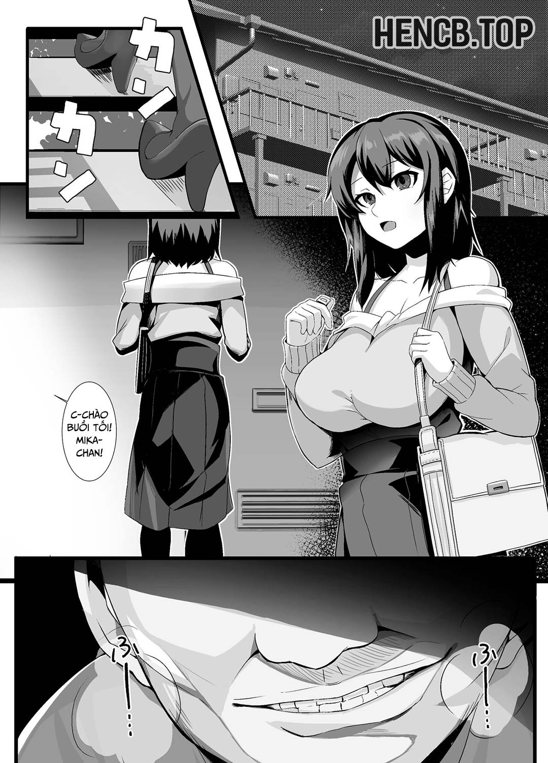 Đọc truyện hentai Thôi miên nữ sinh viên hàng xóm - Chap 1