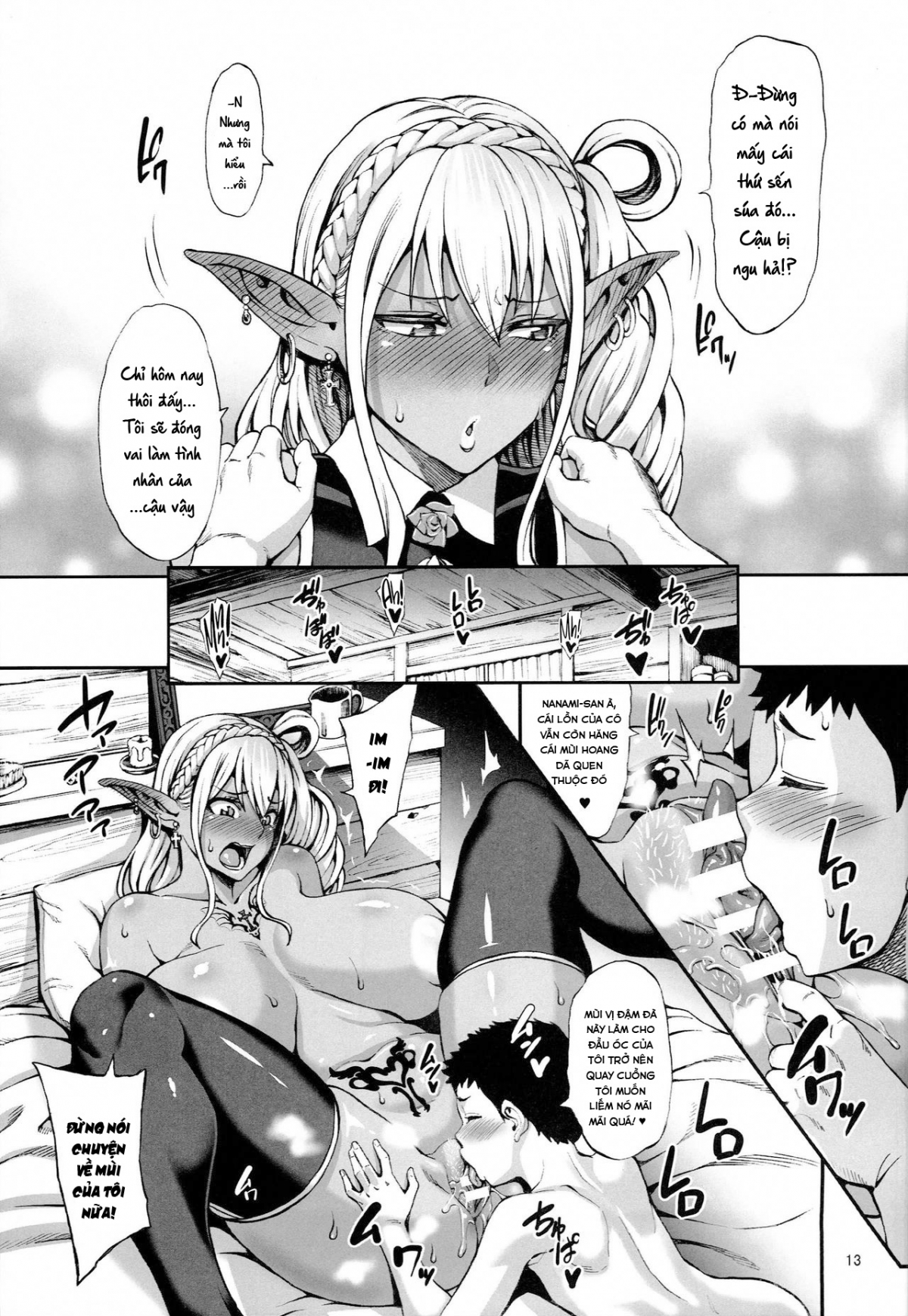 Đọc truyện hentai Houjou no Reizoku Elf 4 - Oneshot