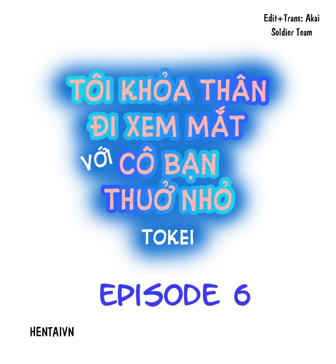 Đọc truyện hentai Tôi khỏa thân đi xem mắt với cô bạn thuở nhỏ - Chapter 6