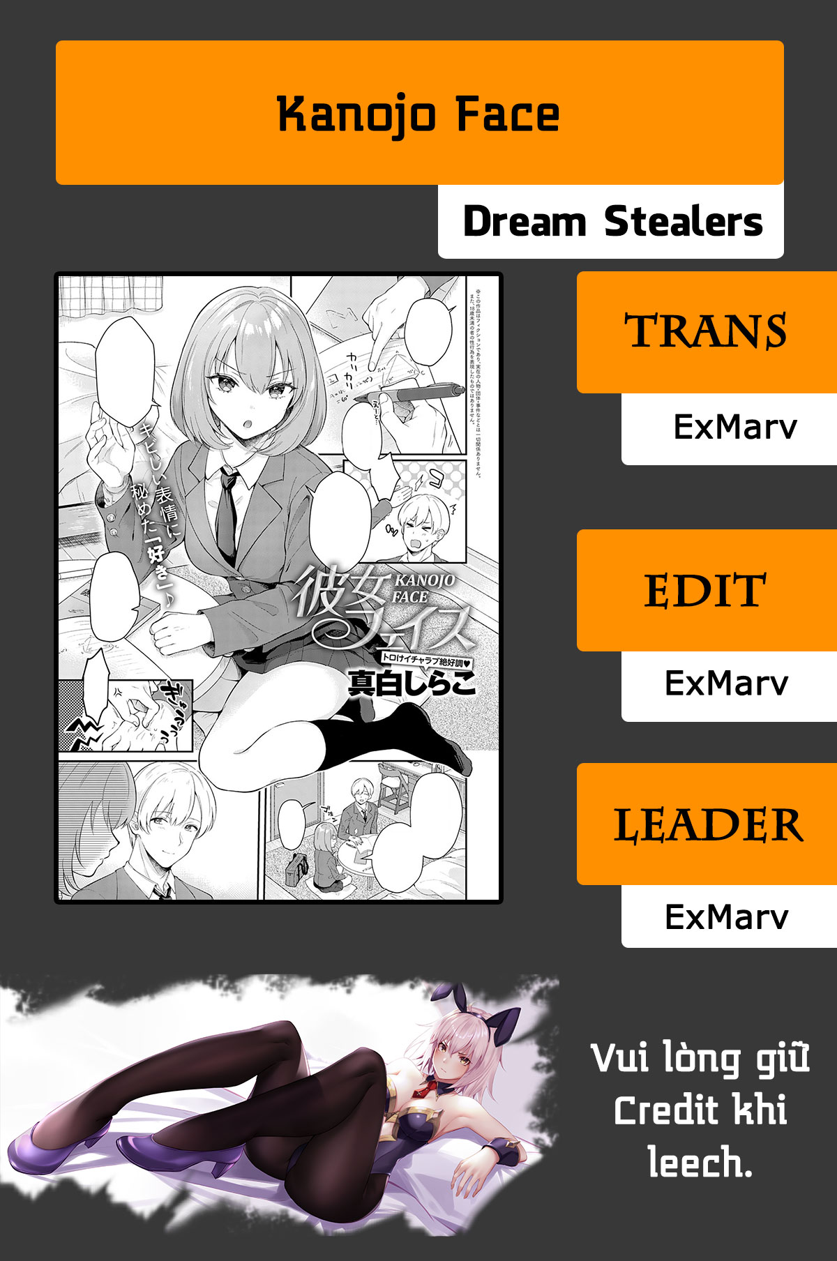 Đọc truyện hentai Kanojo Face - OneShot - Reup