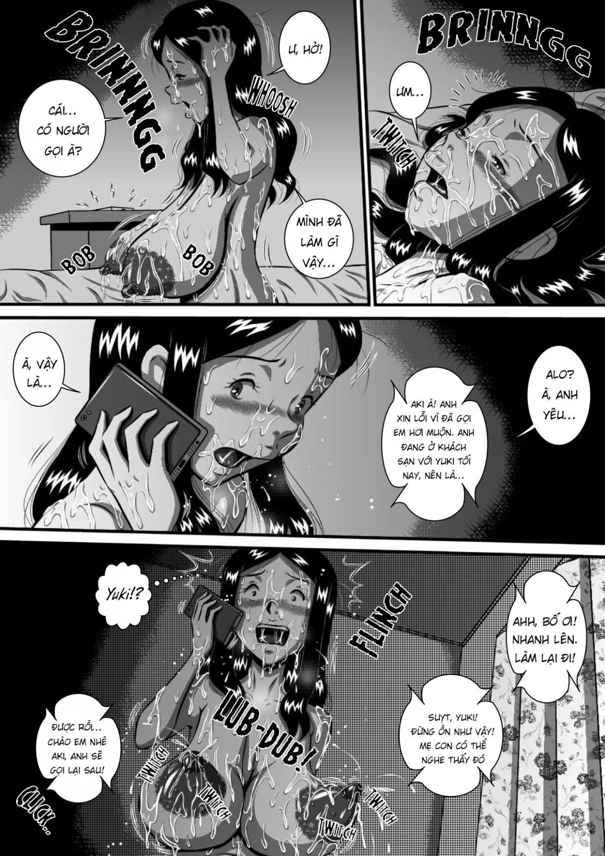 Đọc truyện hentai Chấn động! Con địt mẹ, bố địt em!! - Oneshot