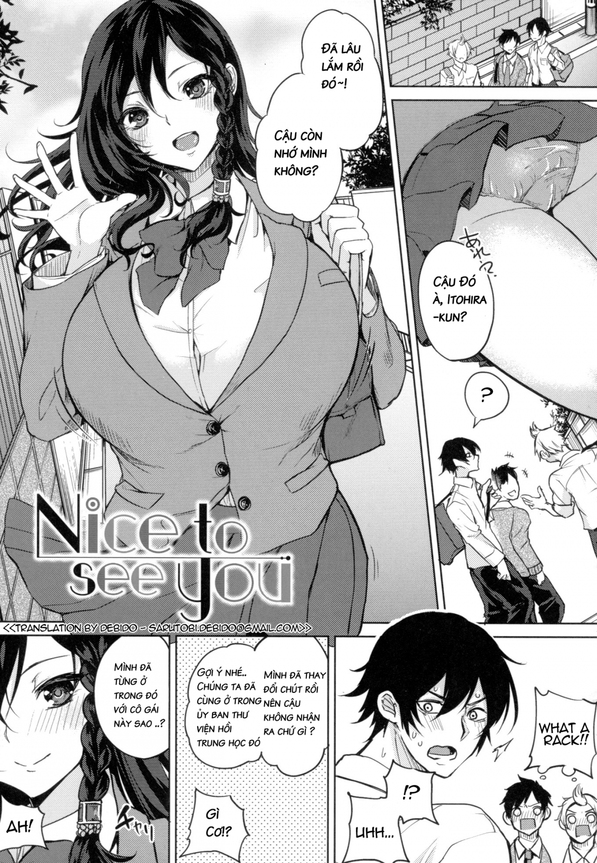 Đọc truyện hentai Rất vui được gặp bạn - Oneshot