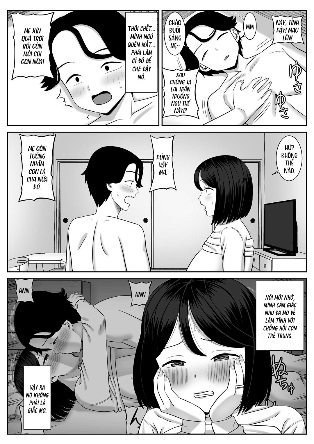 Đọc truyện hentai Con trai ham muốn mẹ - Oneshot