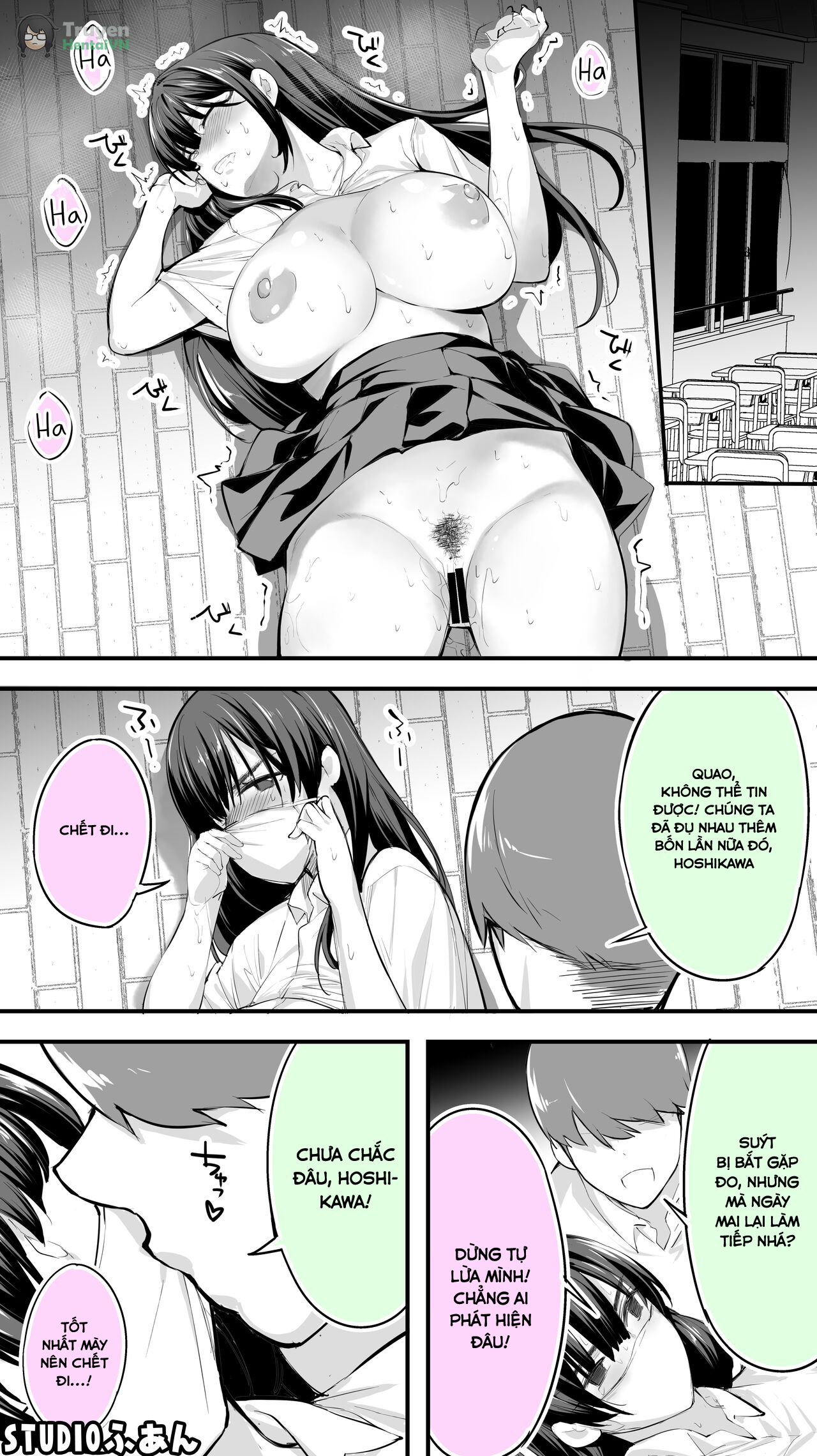 Đọc truyện hentai Okoranaide Hoshikawa-san - Oneshot
