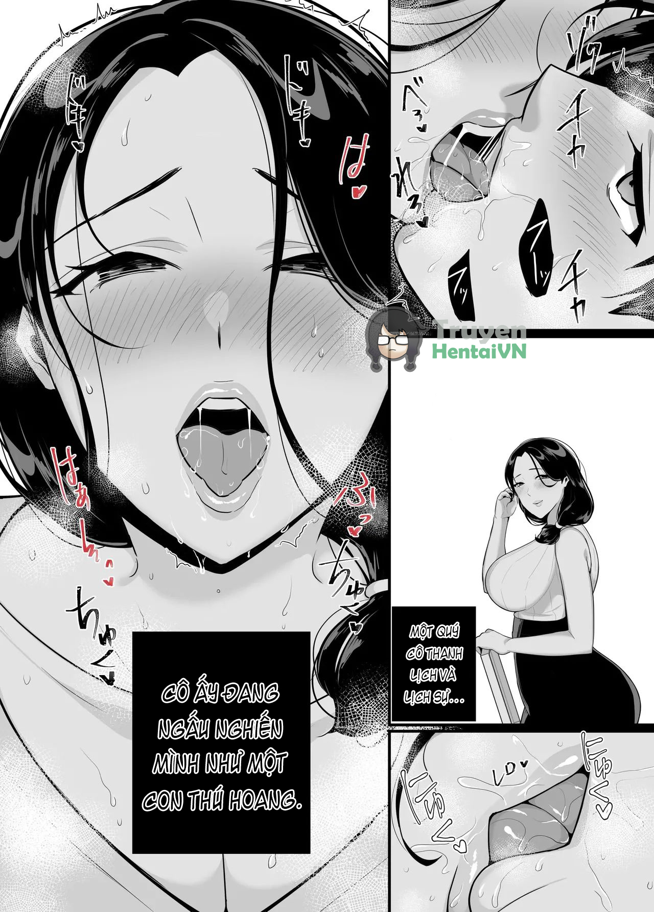 Đọc truyện hentai Kanojo no Haha ni Taberareru ~ Yuuwaku sarete Naisho no Furin Kankei - Oneshot