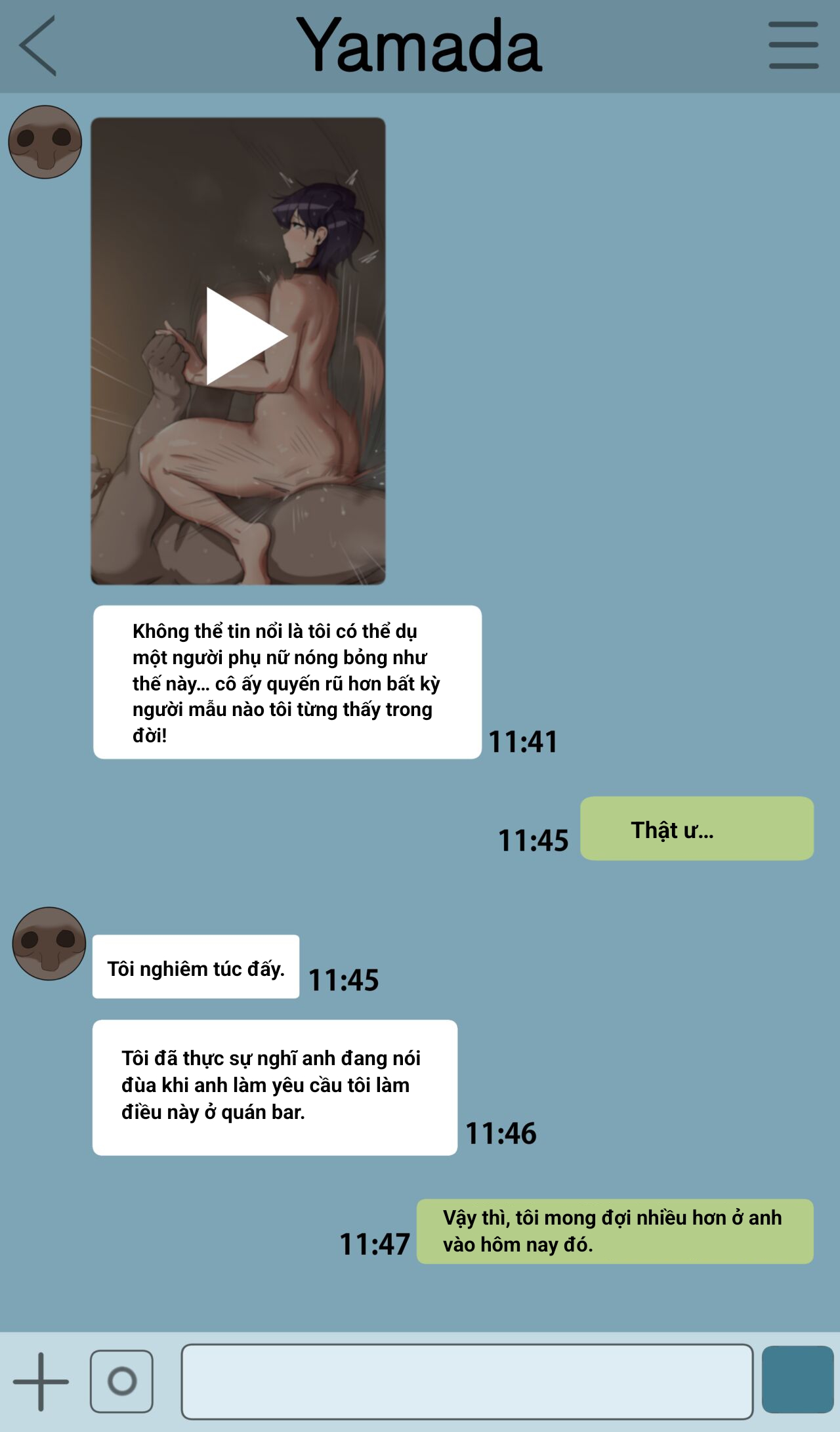 Đọc truyện hentai Shuko Komi's Netorase Trip - Oneshot