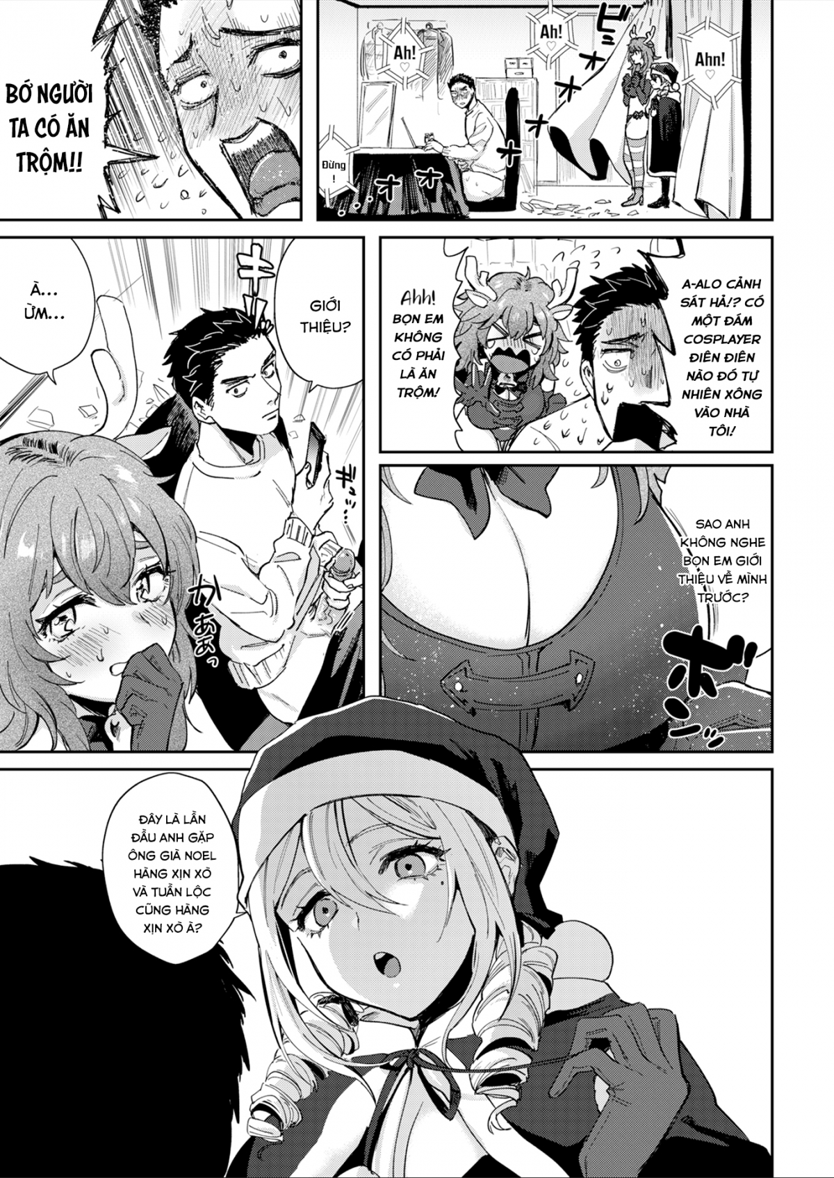 Đọc truyện hentai Ông Già Noel Quá Hạn - Oneshot