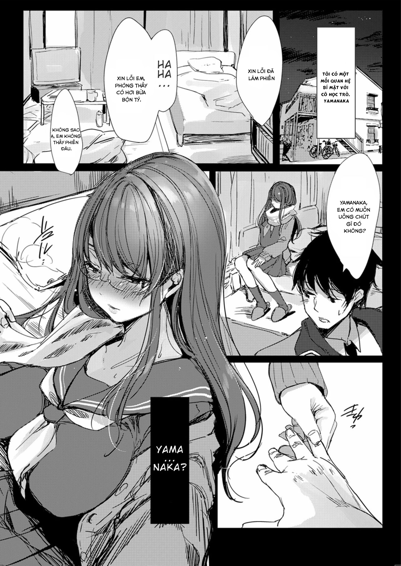 Đọc truyện hentai Sensei và bé thỏ ngọt nước - Oneshot