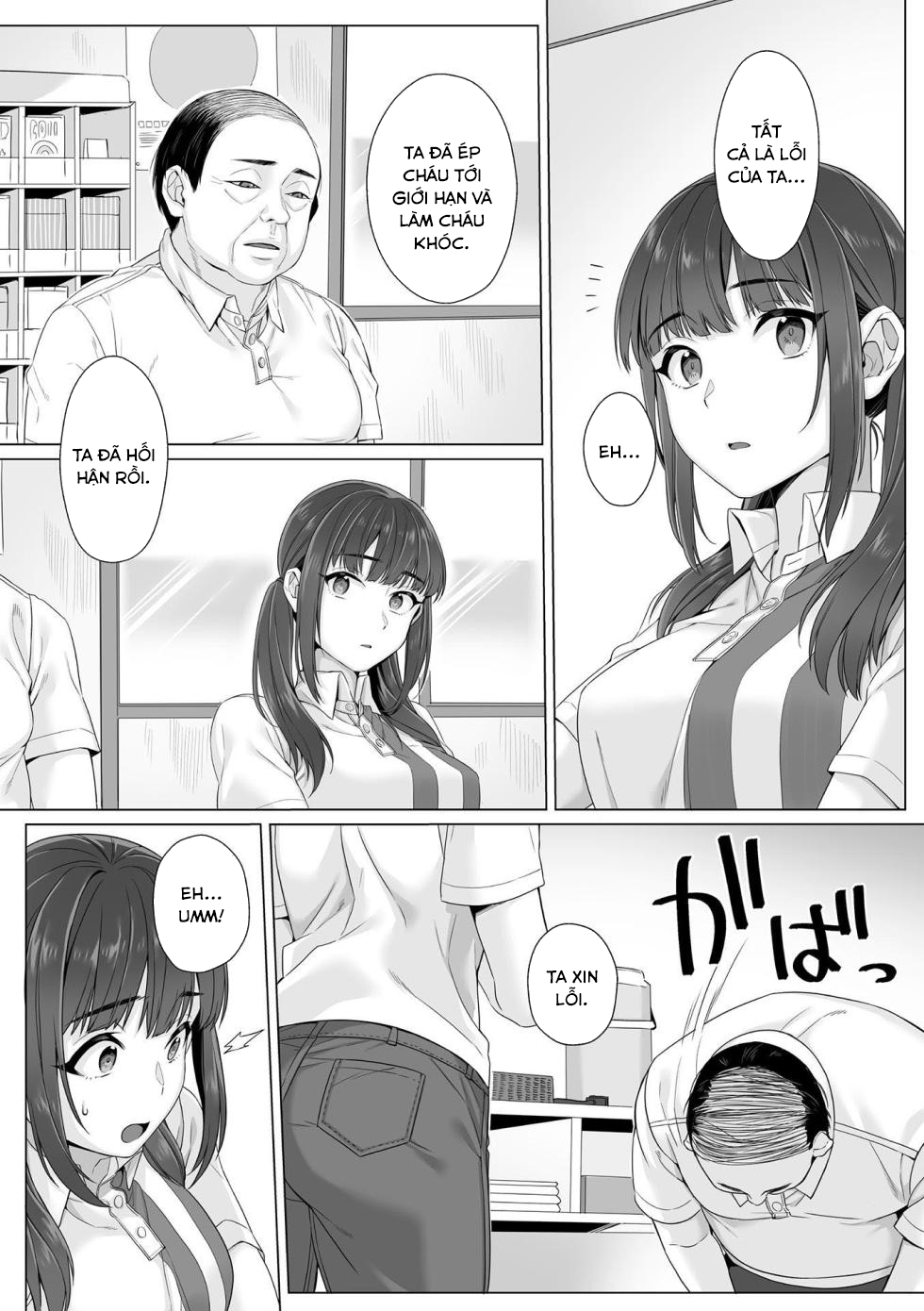 Đọc truyện hentai Junboku Joshikousei wa Oyaji Iro ni Somerarete Comic Ban - Chap 2