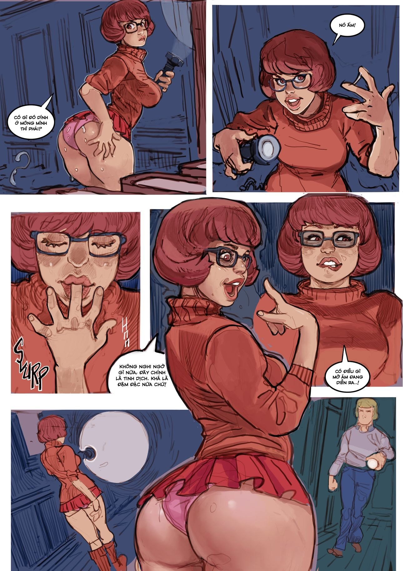 Đọc truyện hentai Scooby-Doo: Ngôi nhà ma ám - Oneshot