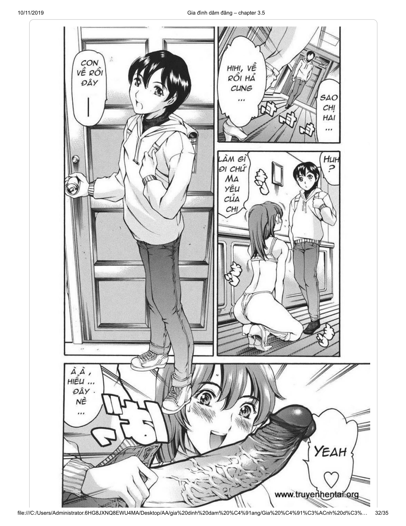 Đọc truyện hentai Katei no Jijou - Chap 6