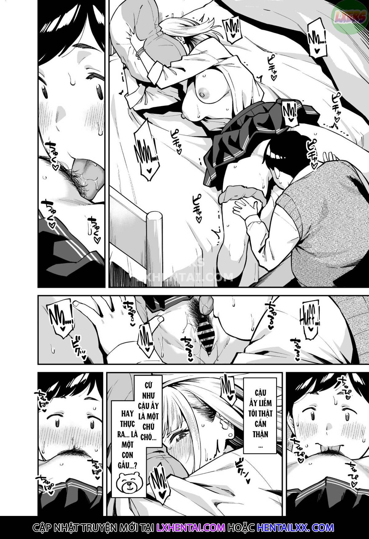 Đọc truyện hentai Gyaru Falls In Love With A Chubby - Oneshot