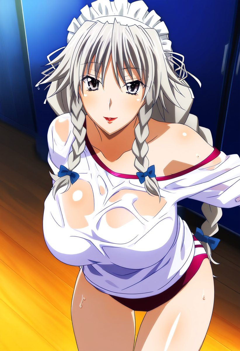 Đọc truyện hentai Tuyển tập Albums Art hentai - Chap 274 - Grayfia AI illustration gymnastics bloomers