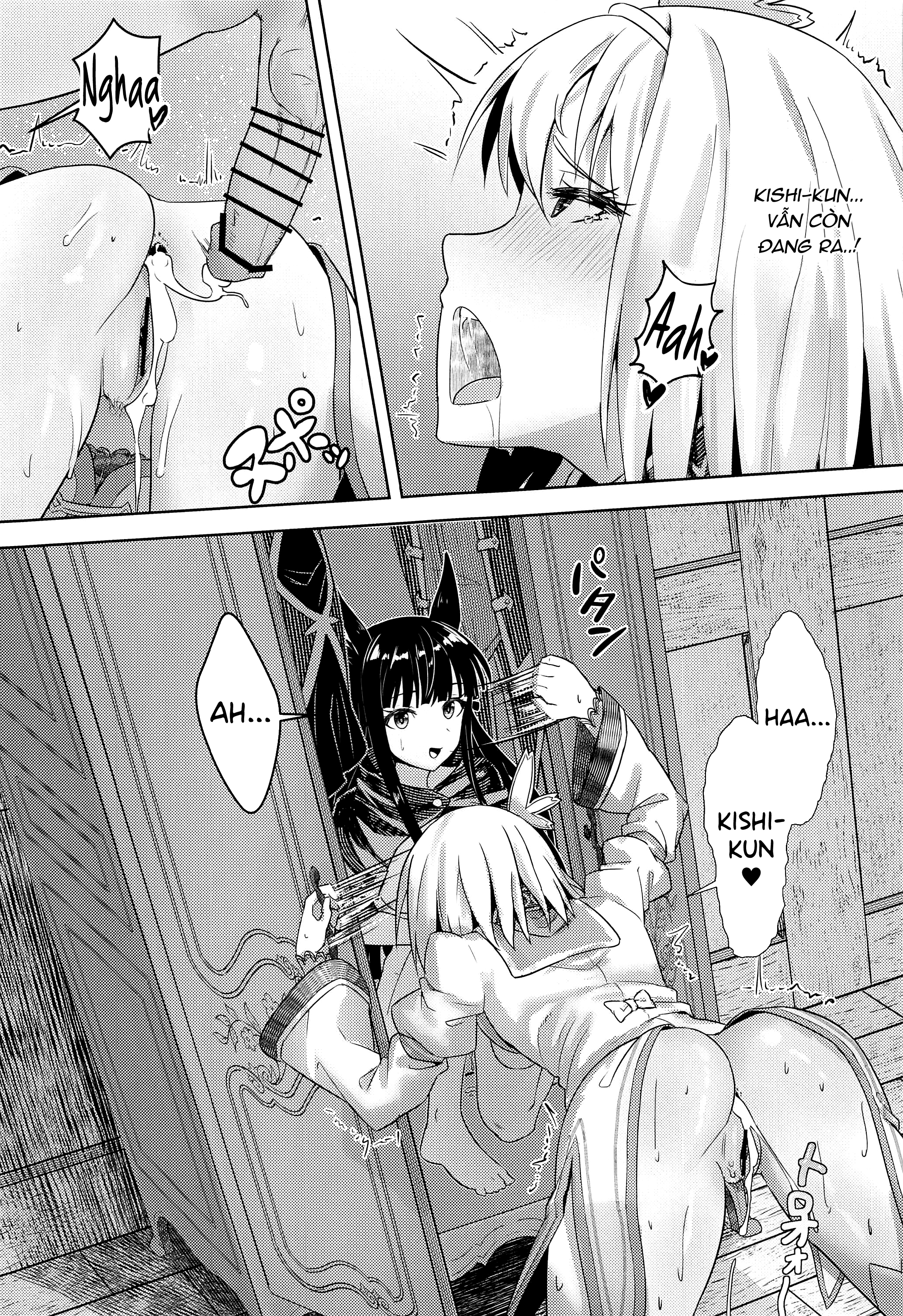 Đọc truyện hentai Yui-chan to Kishi-kun Futarikiri no Hitotoki - Oneshot