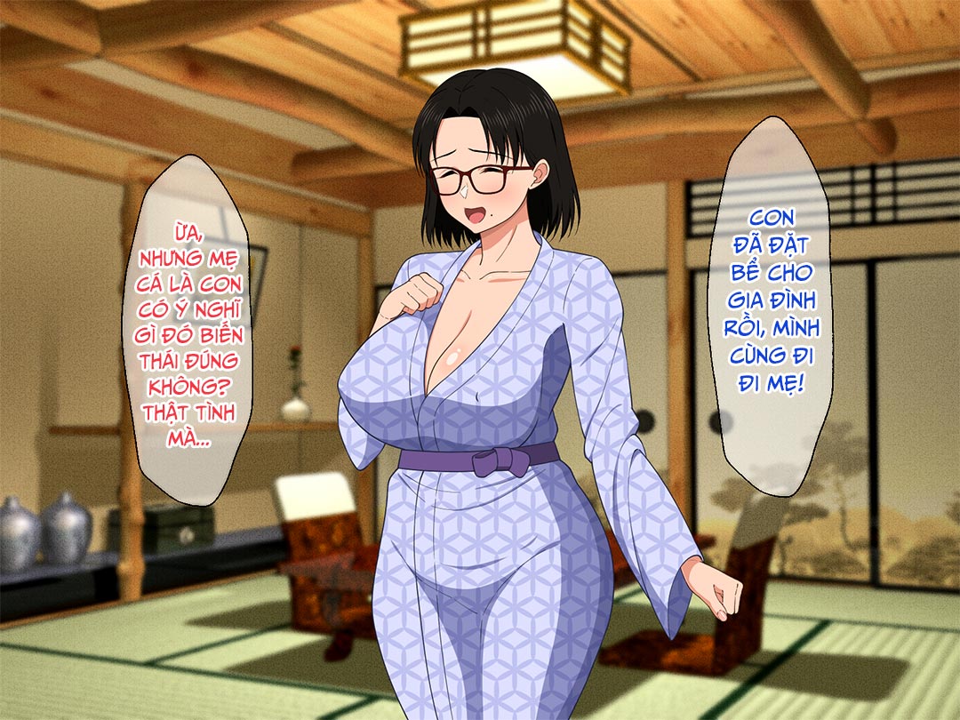 Đọc truyện hentai Khao khát người mẹ vú bự trong căn phòng nhỏ - Chap 5