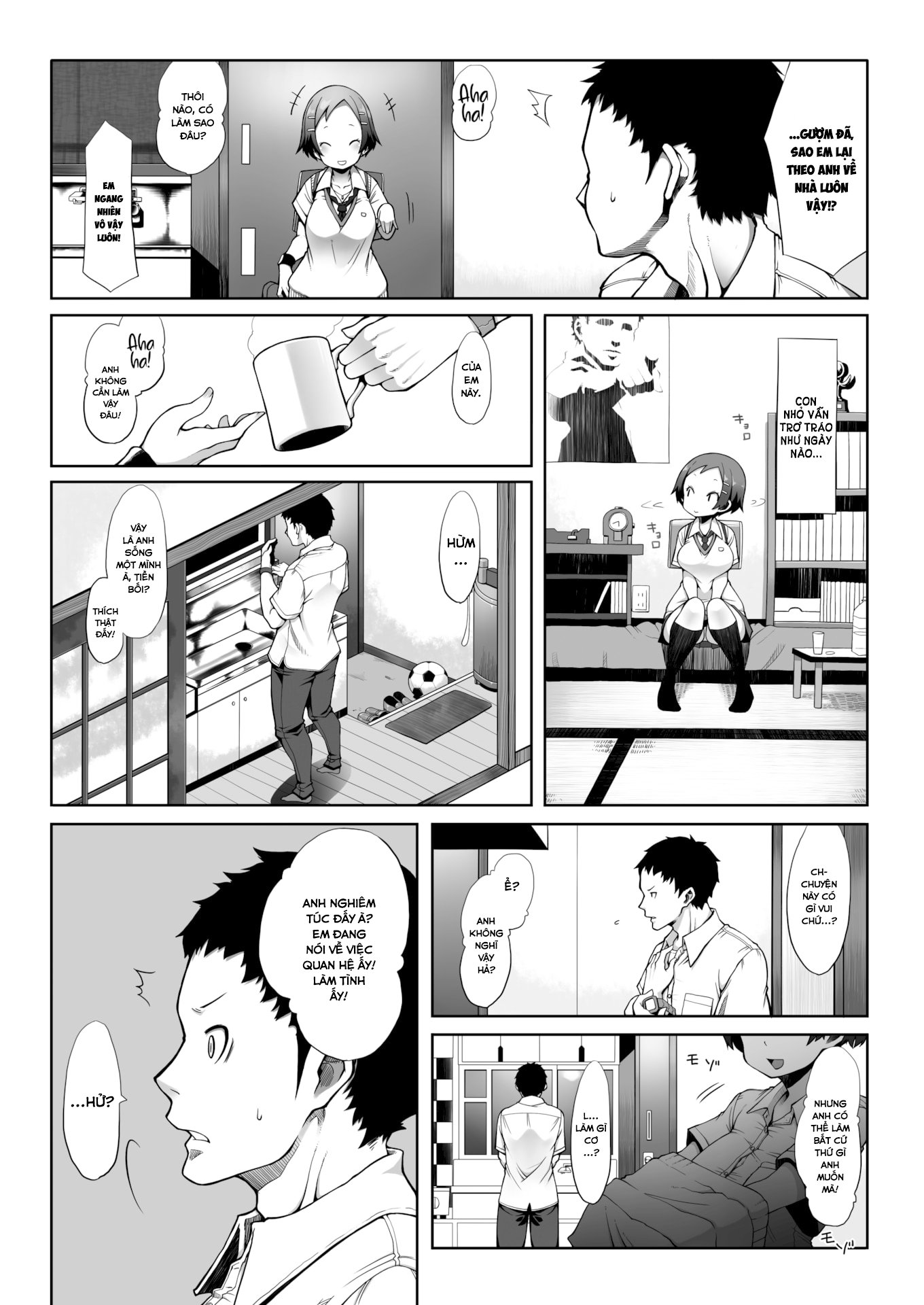 Đọc truyện hentai A Young Man & Woman - Oneshot.