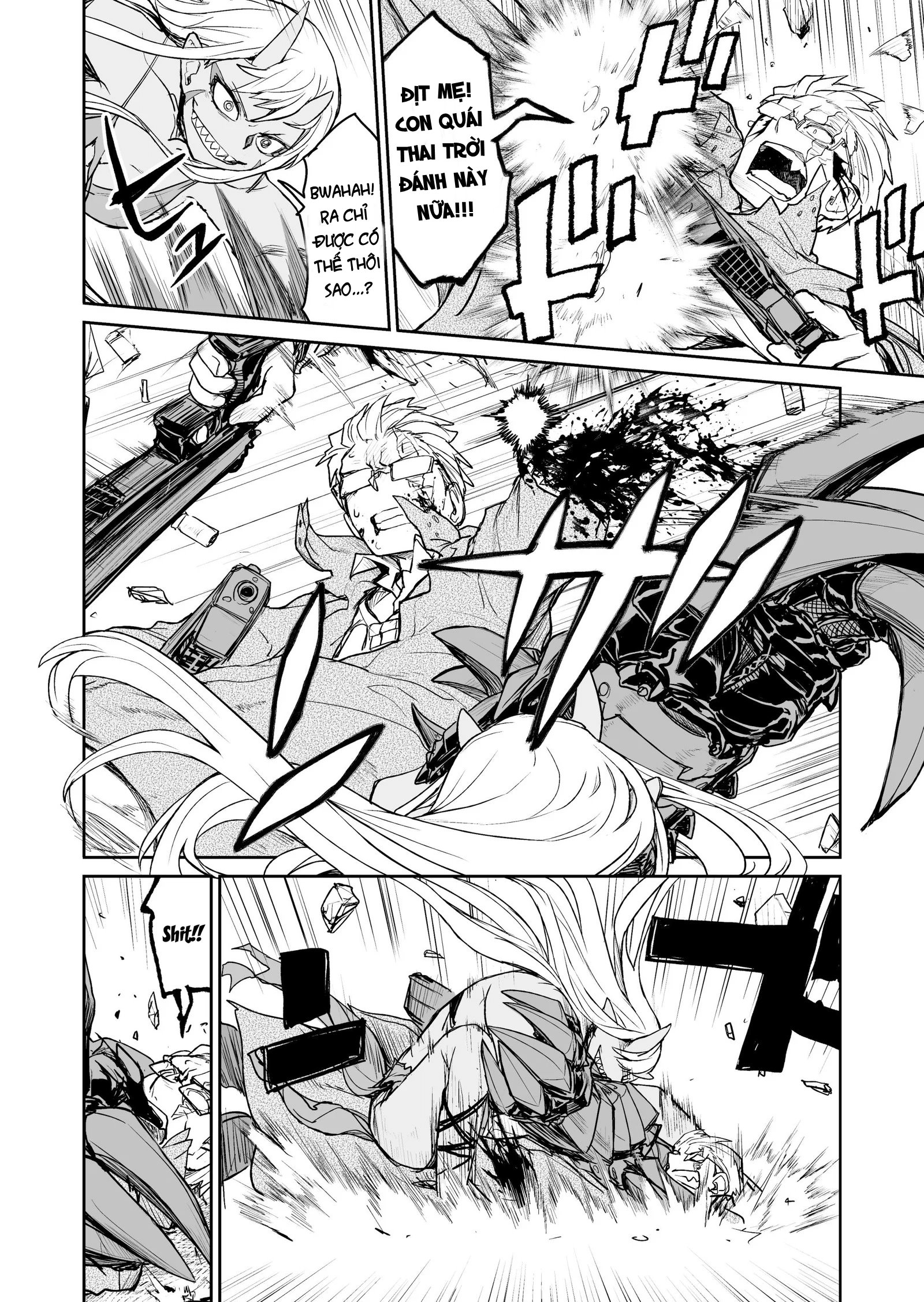 Đọc truyện hentai Ogre gun smoke - Oneshot