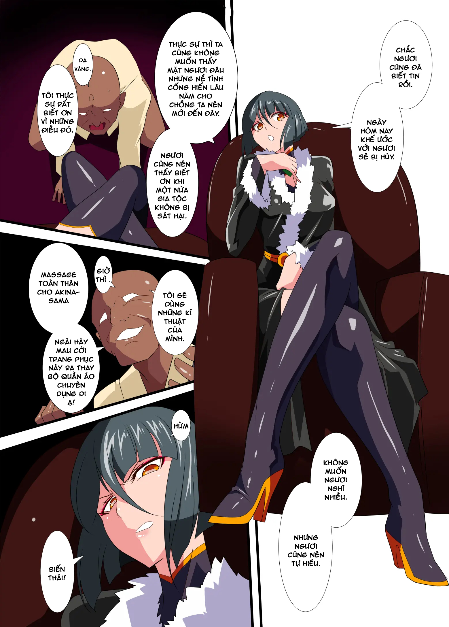 Đọc truyện hentai Nữ anh hùng là một nhà trừ tà thuần chủng - Chap 3