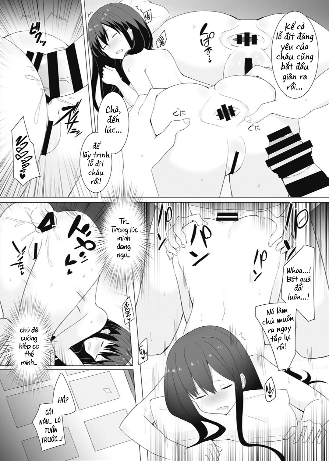 Đọc truyện hentai Nhật ký chuốc thuốc cháu gái - Oneshot